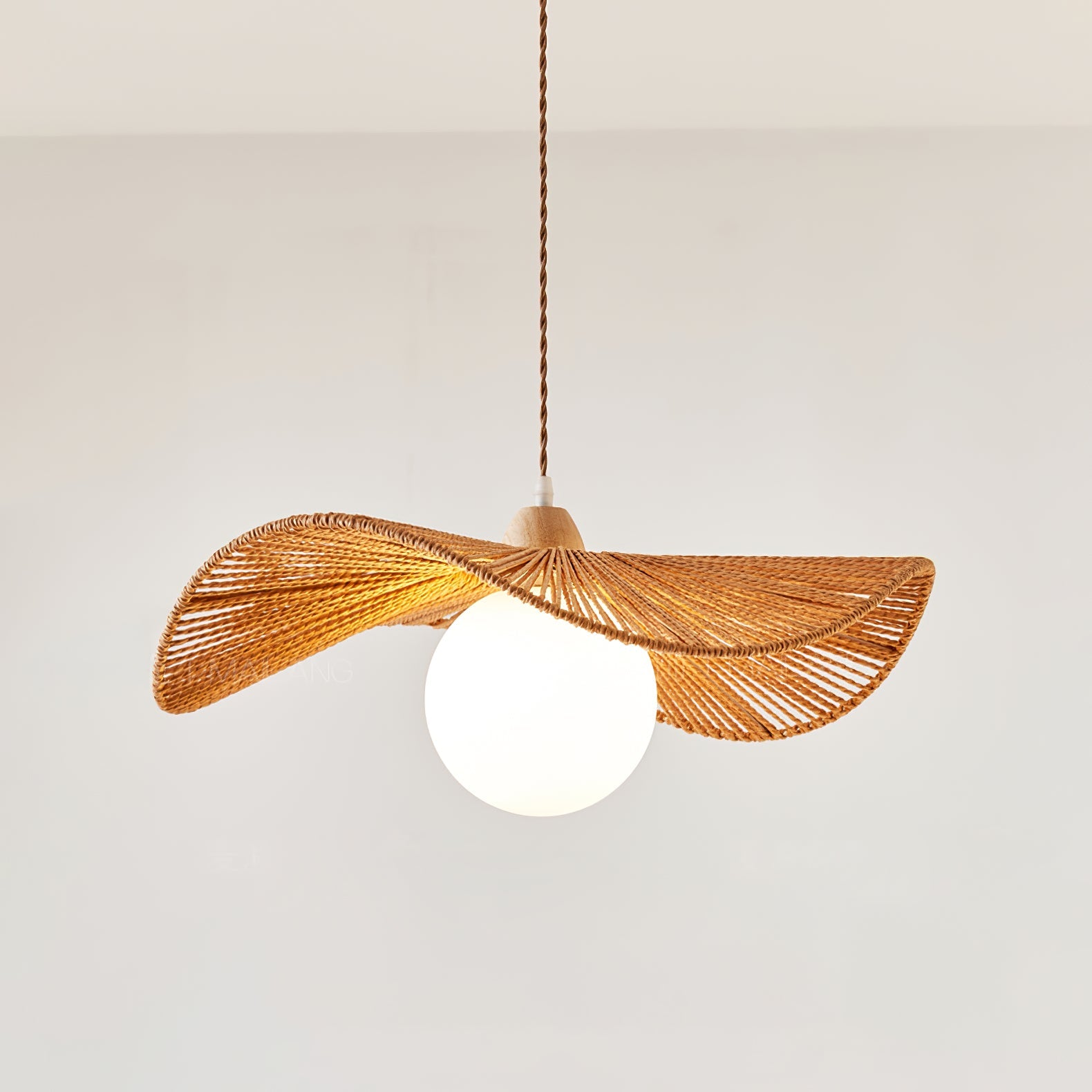 Sirocco Woven Pendant Lamp - Blowlighting