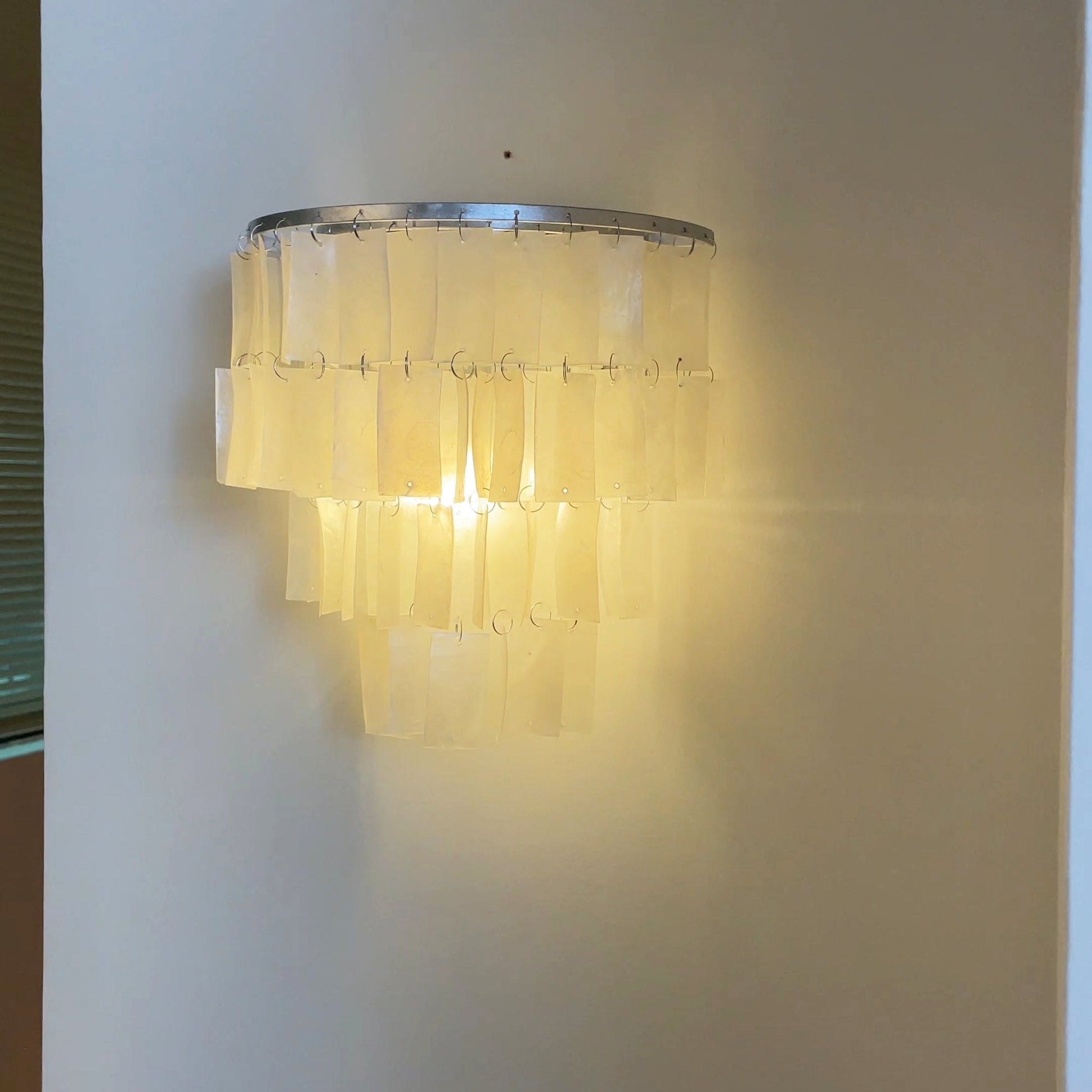 Skye Shell Tiered Wall Lamp - Blowlighting
