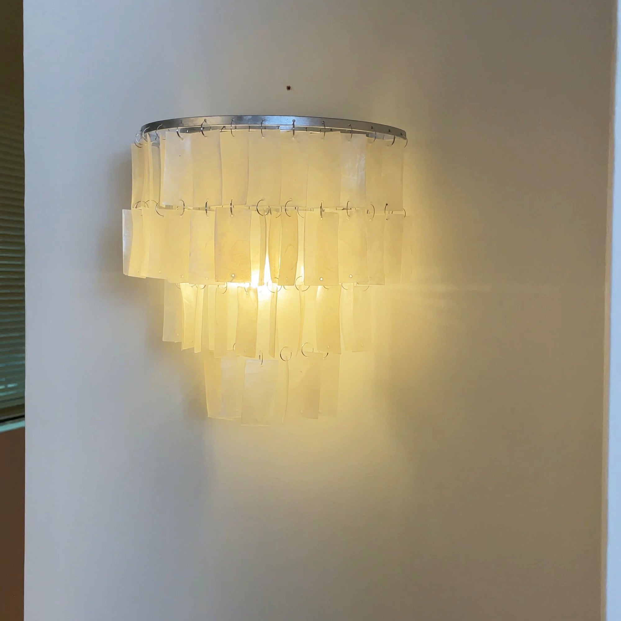 Skye Shell Tiered Wall Lamp - Blowlighting