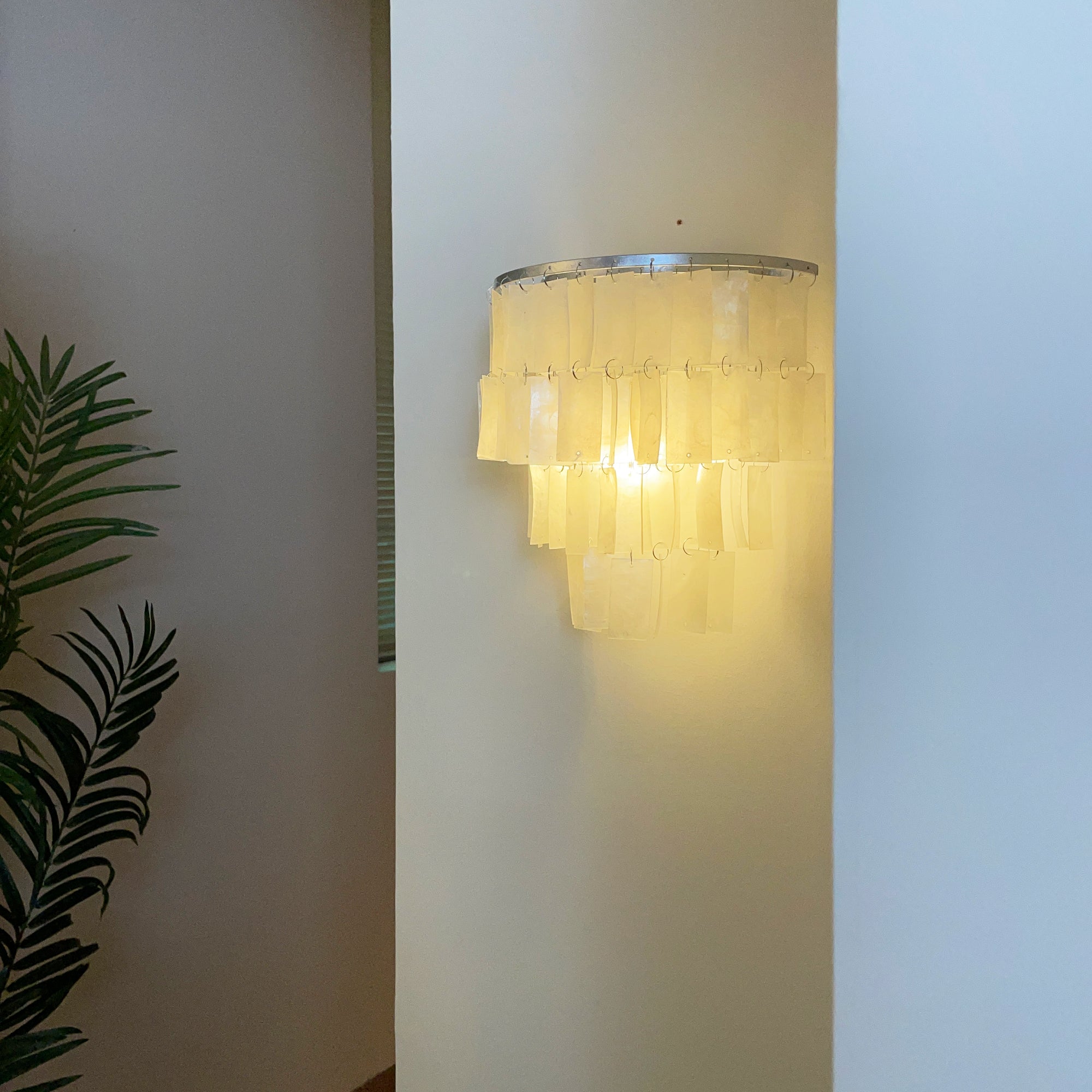 Skye Shell Tiered Wall Lamp - Blowlighting