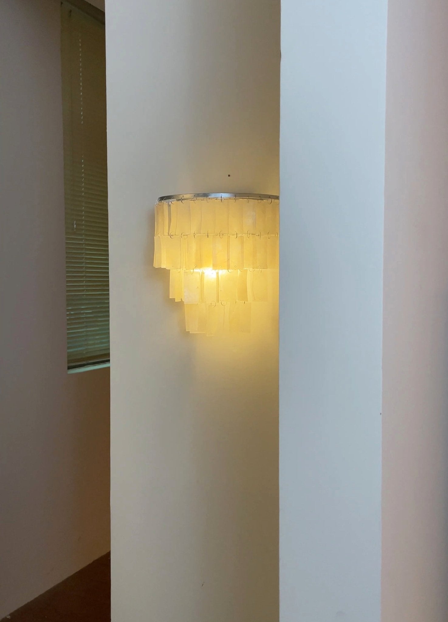 Skye Shell Tiered Wall Lamp - Blowlighting