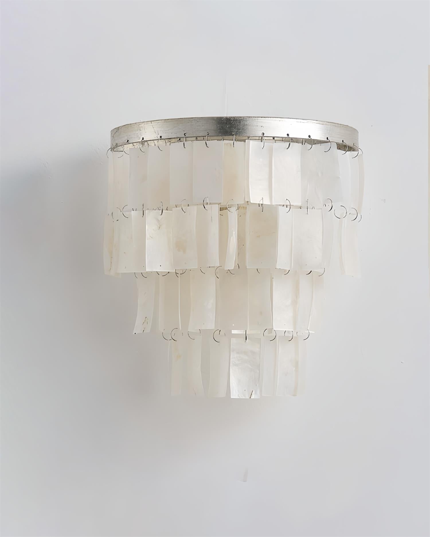 Skye Shell Tiered Wall Lamp - Blowlighting