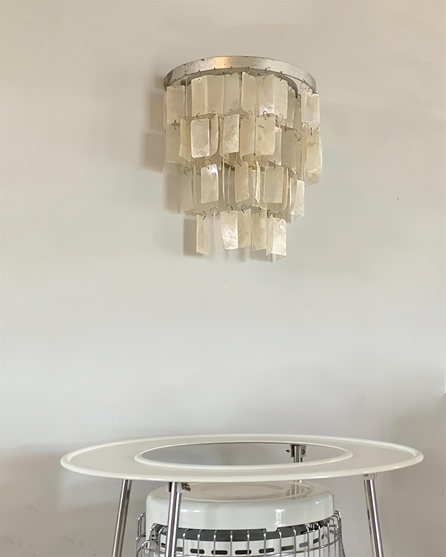 Skye Shell Tiered Wall Lamp - Blowlighting