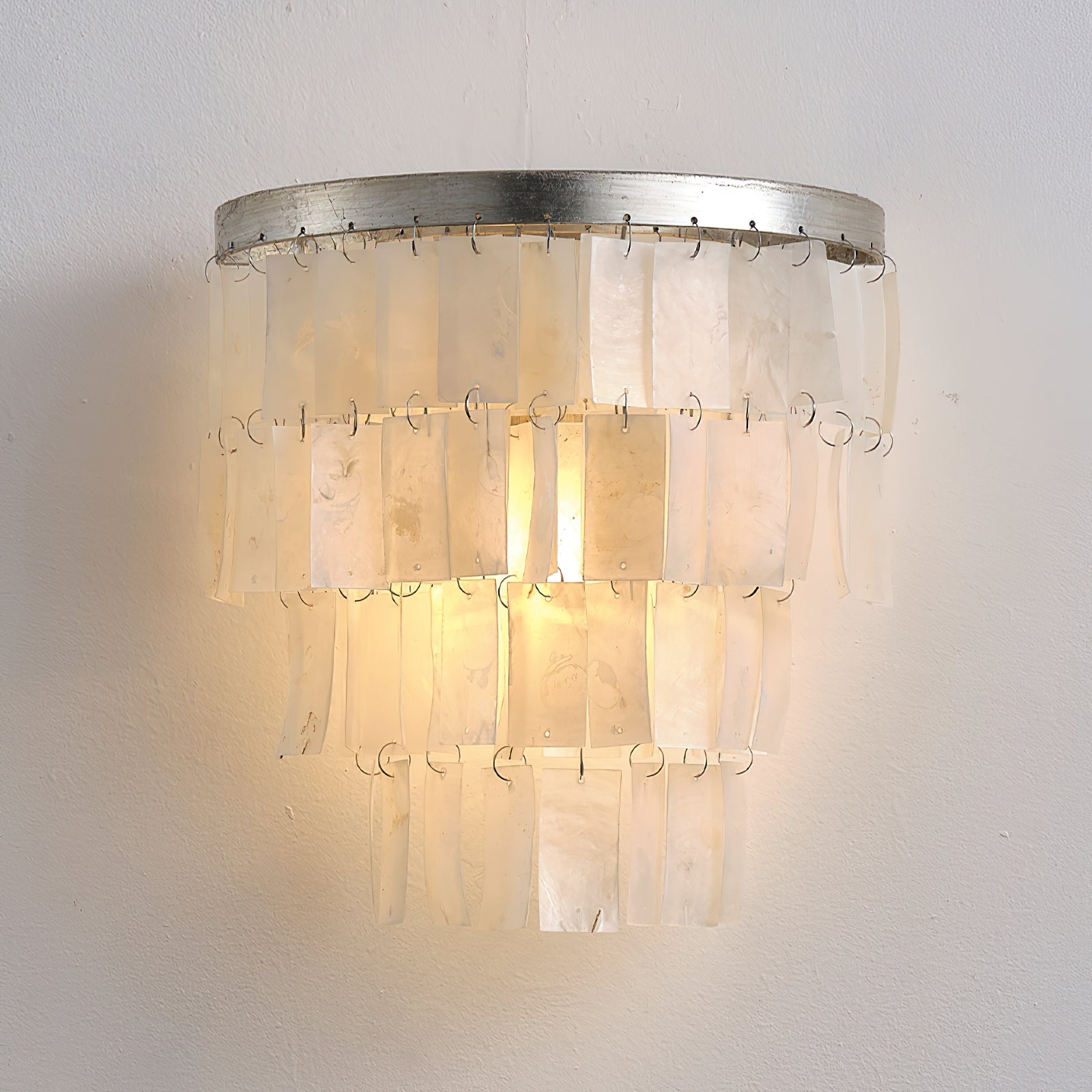 Skye Shell Tiered Wall Lamp - Blowlighting