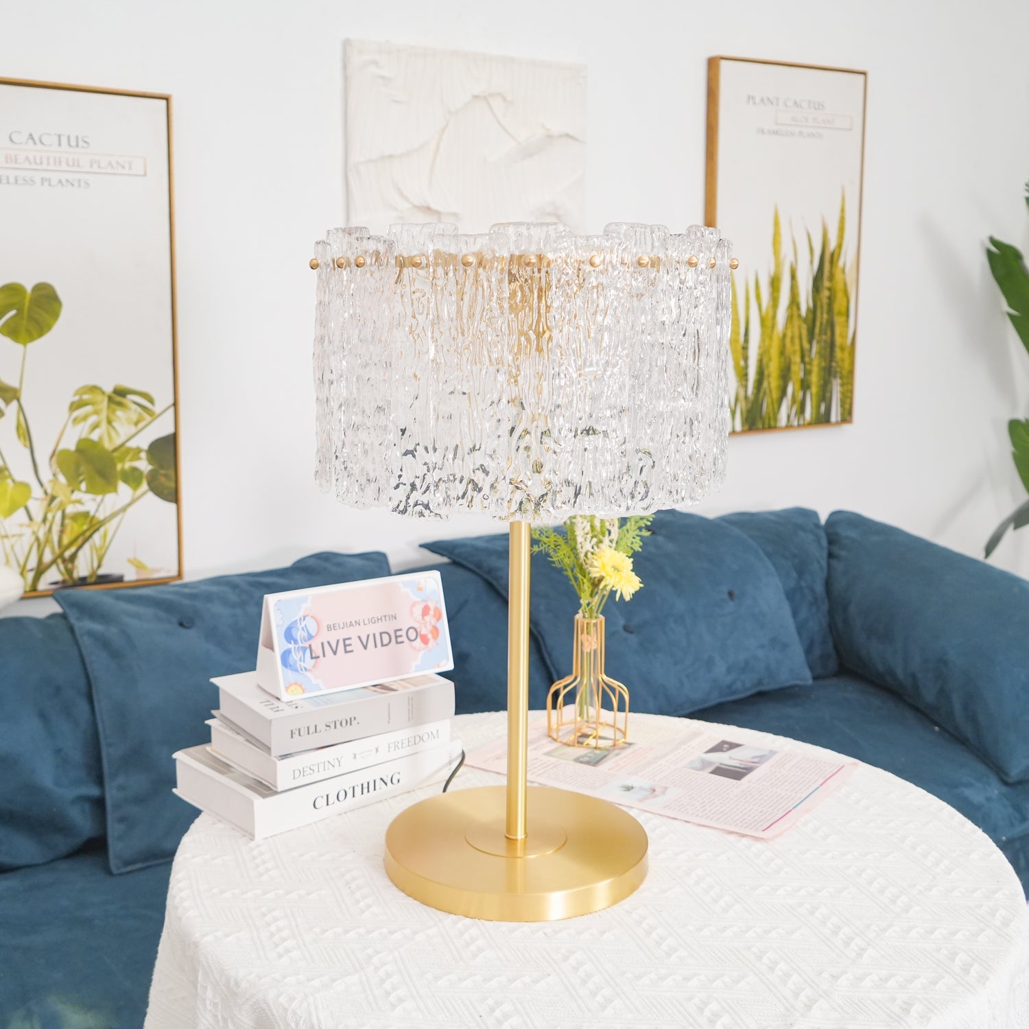 Erliren Crystal Table Lamp - Blowlighting