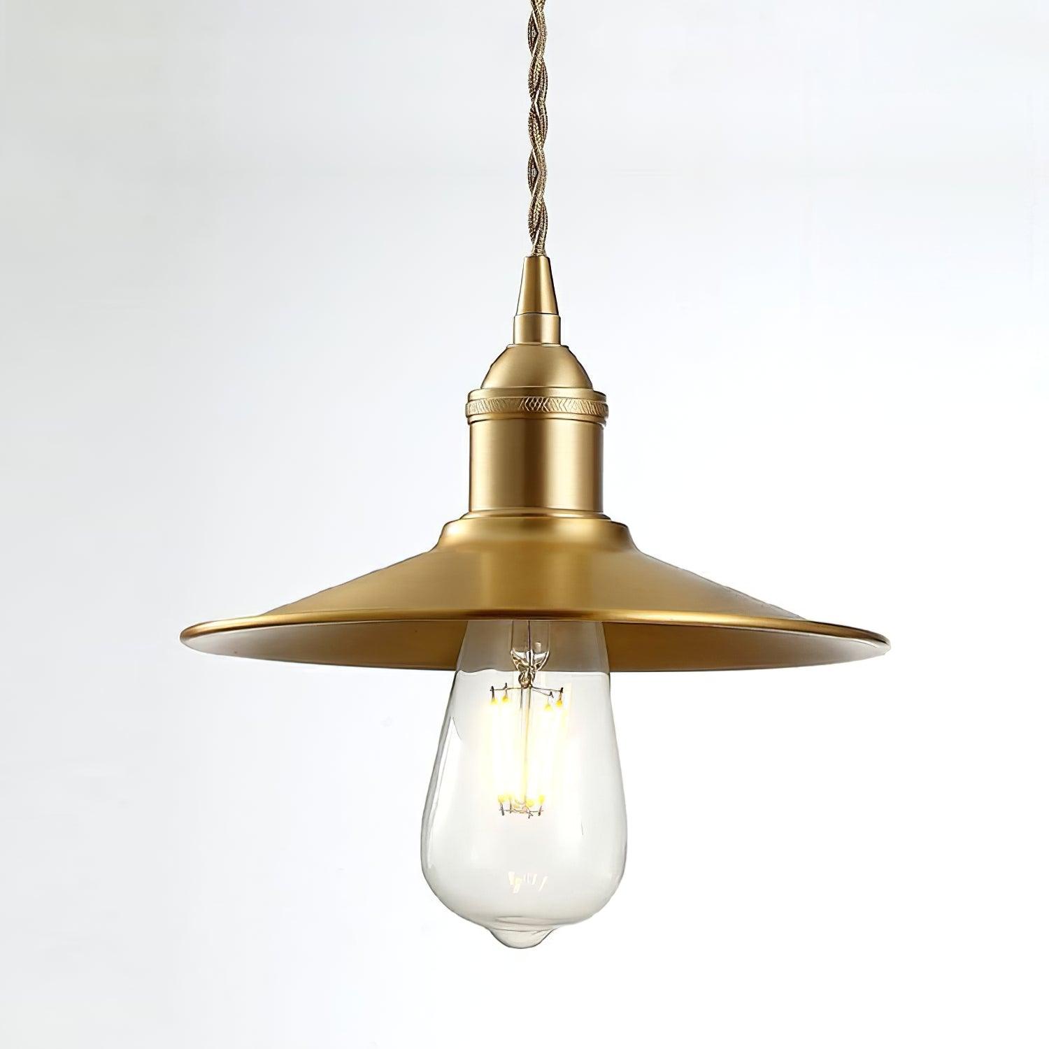 Sleek Flat Pendant Lamp - Blowlighting
