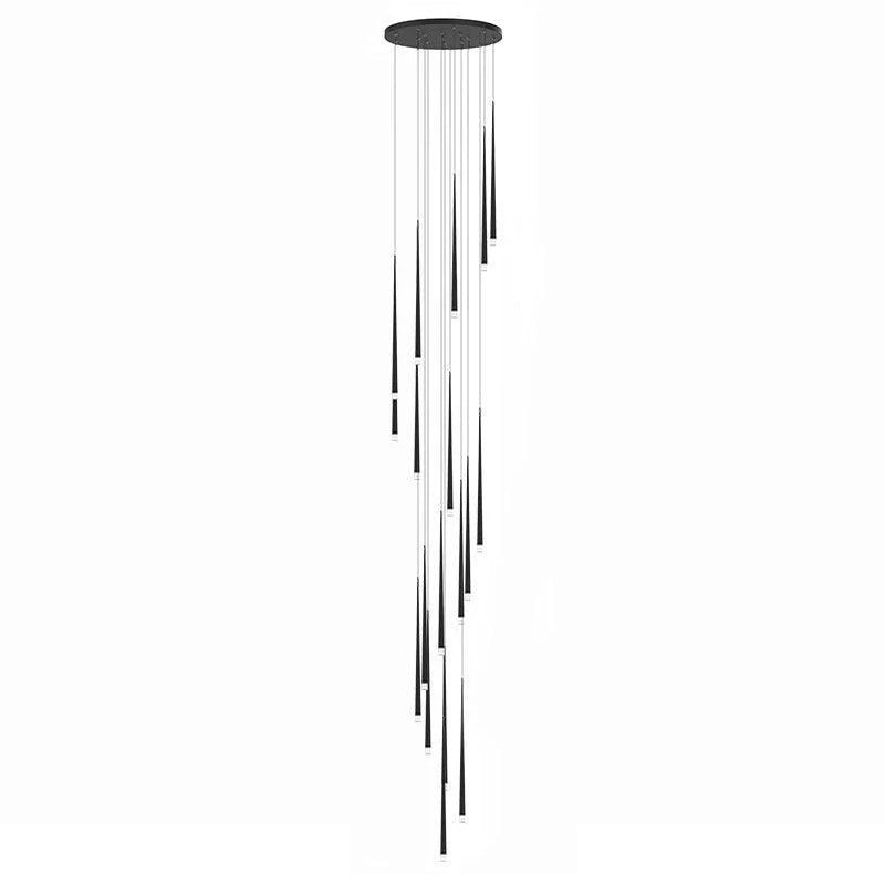 Slender Cone Chandelier - Blowlighting
