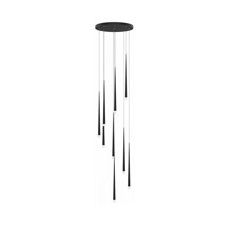 Slender Cone Chandelier - Blowlighting