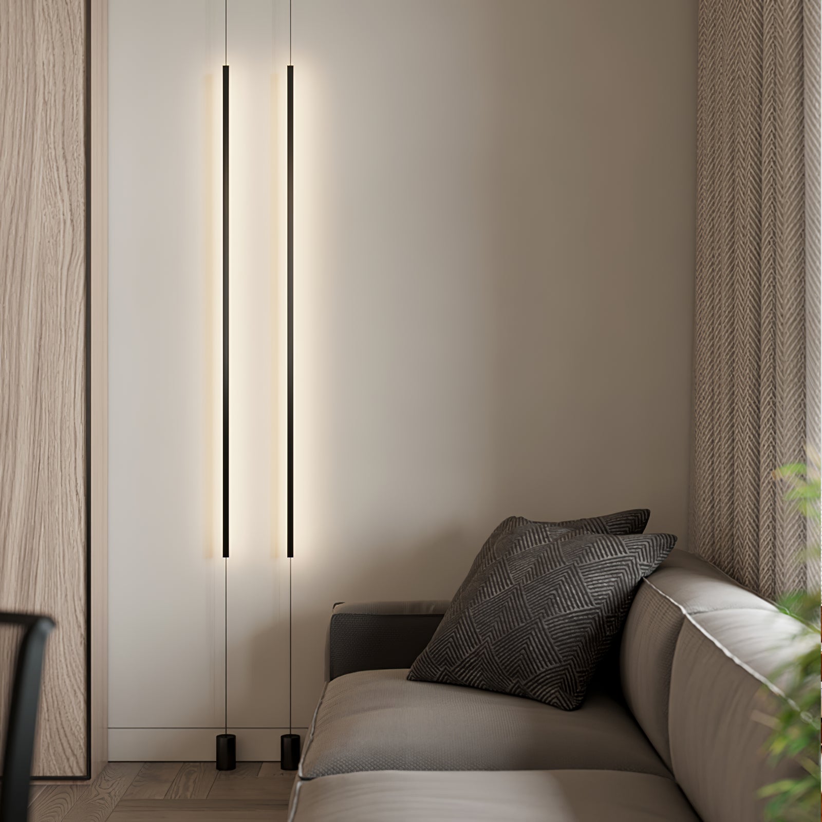 Slim line Cabinet Pendant Lamp - Blowlighting