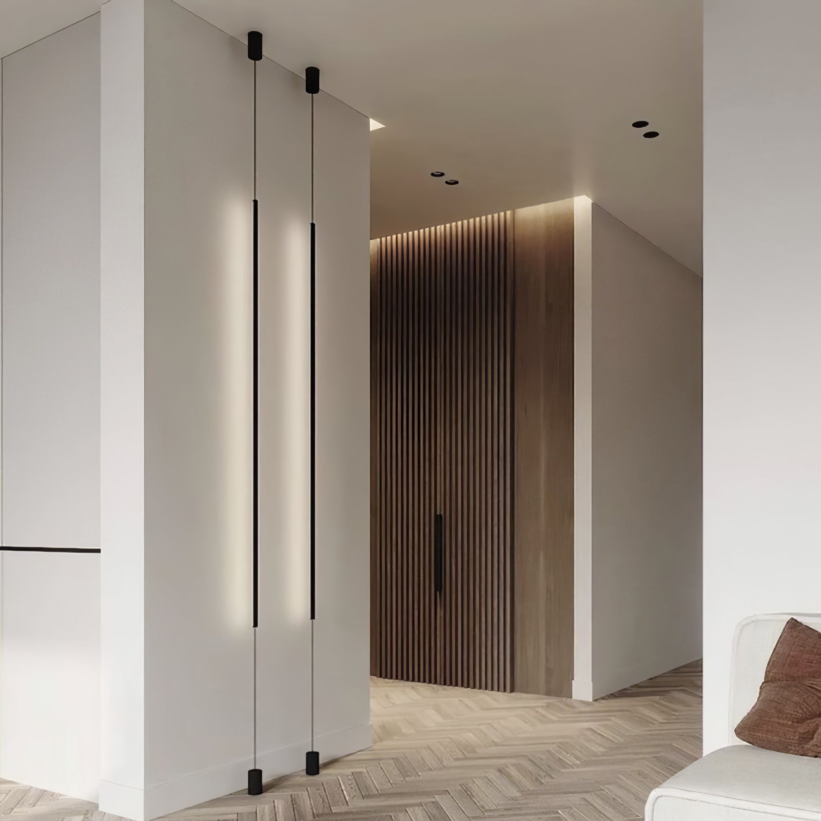 Slim line Cabinet Pendant Lamp - Blowlighting