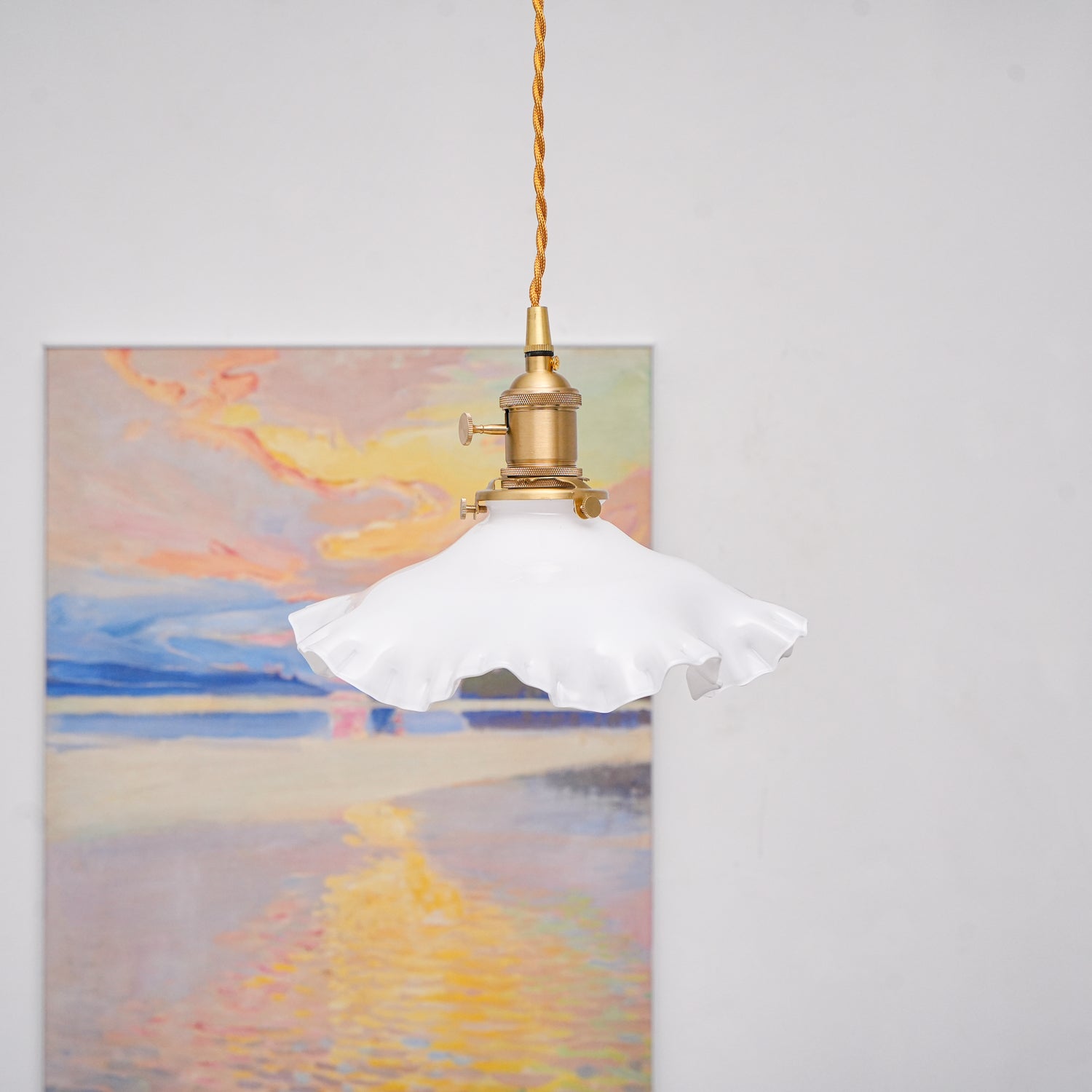 Small Floral Pendant Lamp - Blowlighting