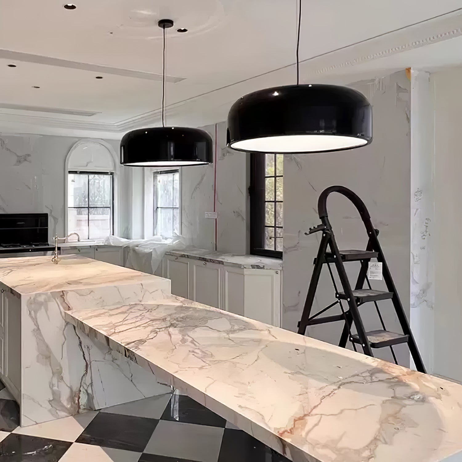 Void Modern Aluminium Pendant Light - Blowlighting