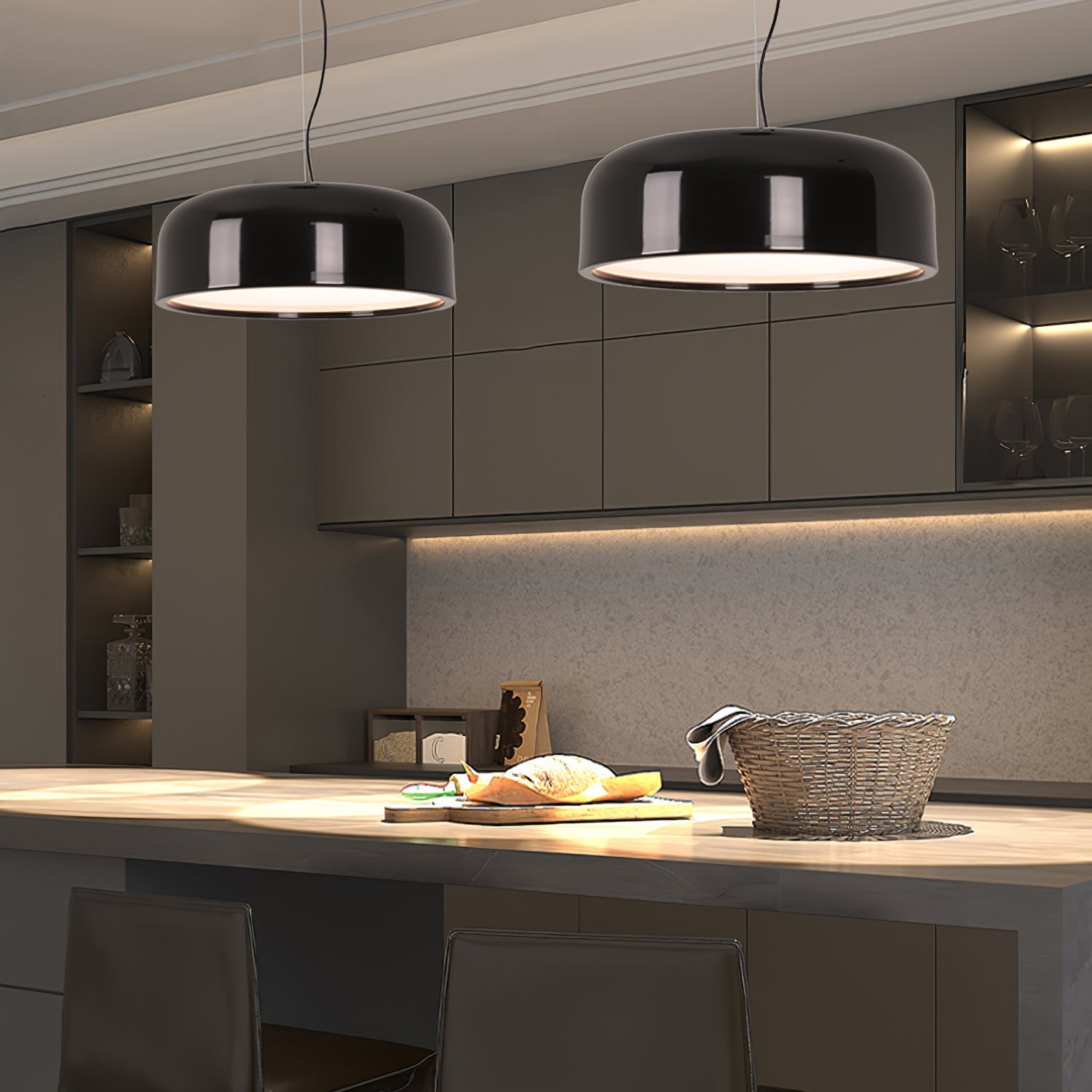 Void Modern Aluminium Pendant Light - Blowlighting