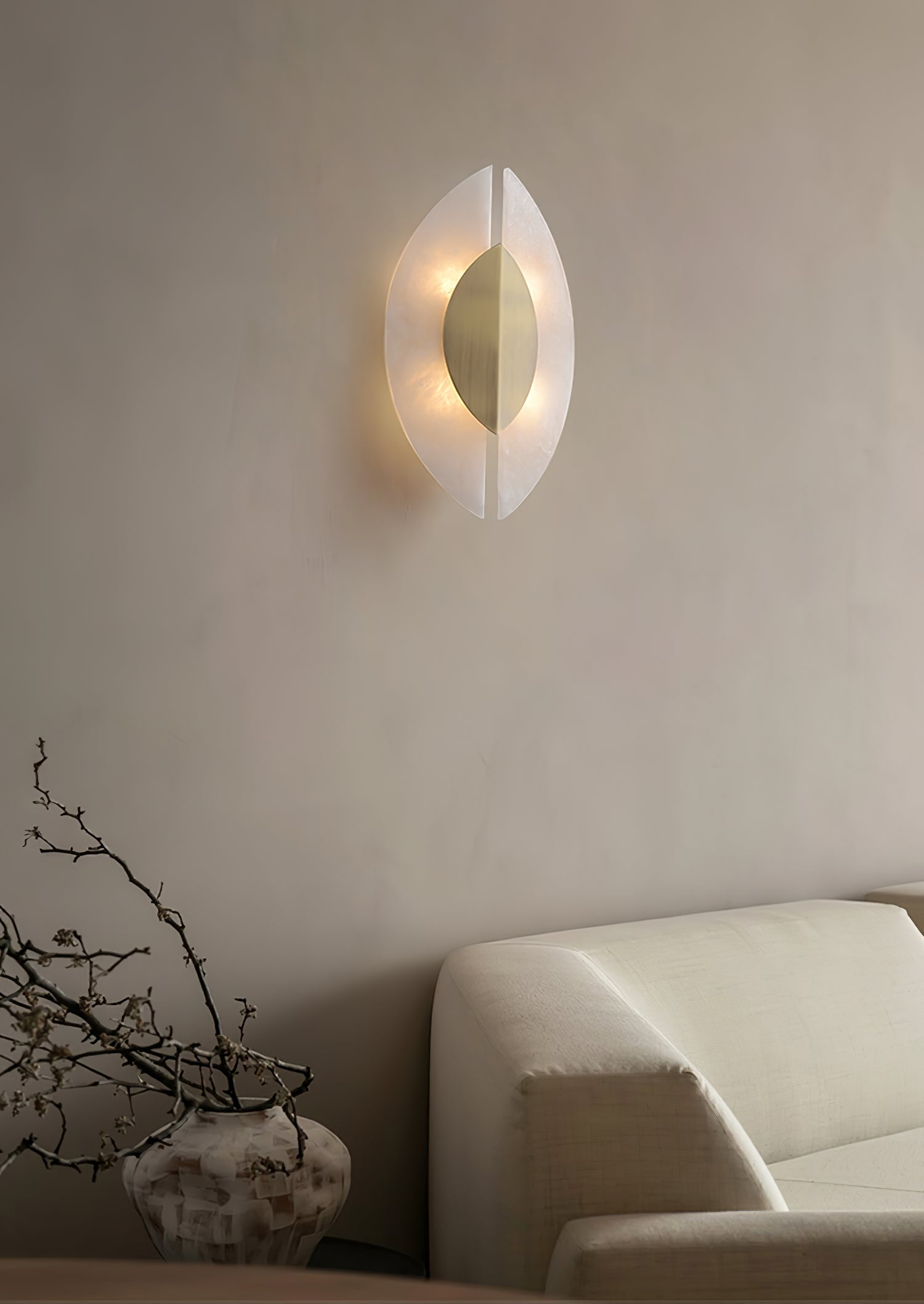 Orla Alabaster Wall Light - Blowlighting