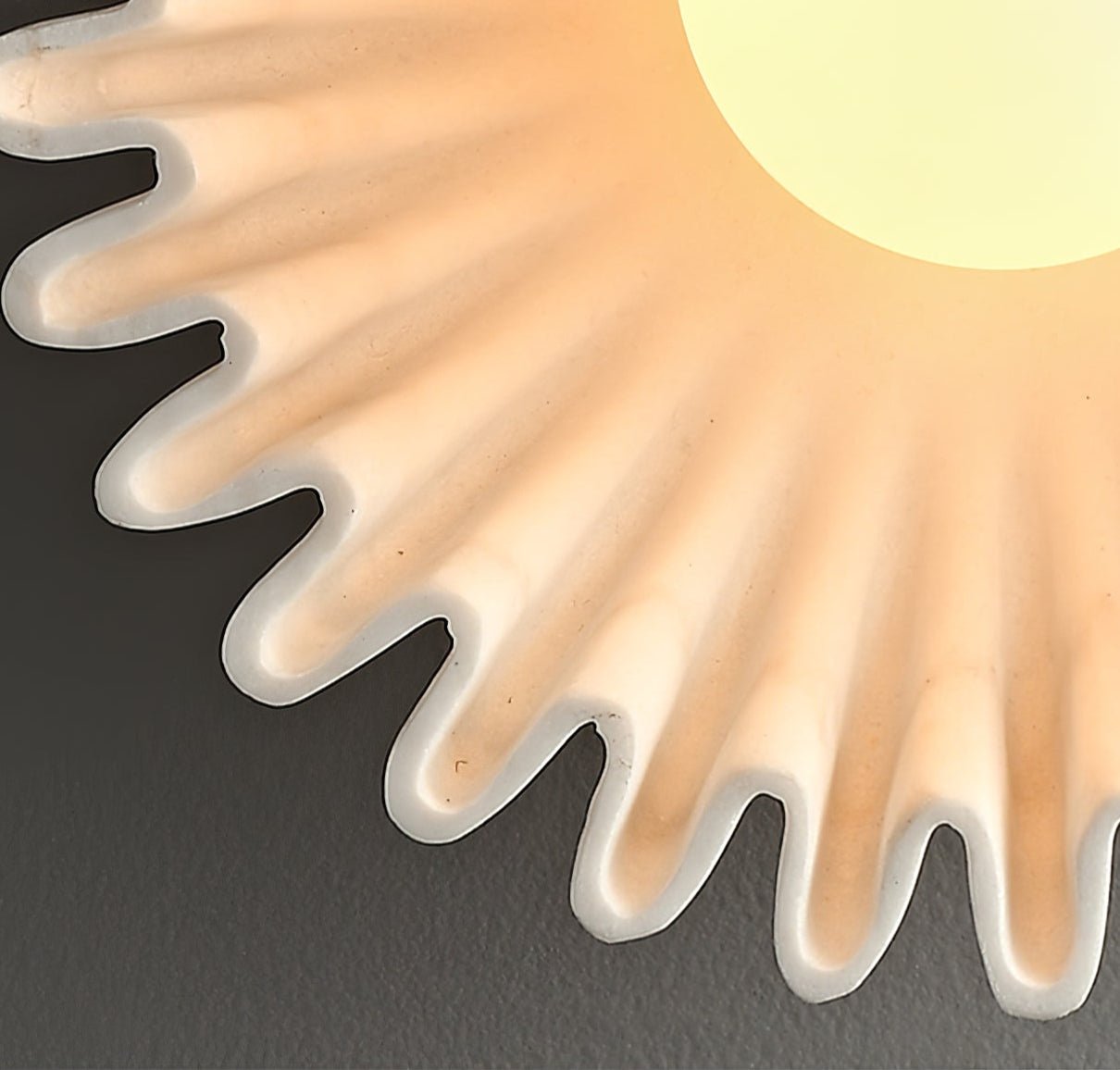 Sunray Rustic Glass Wall Lamp - Blowlighting