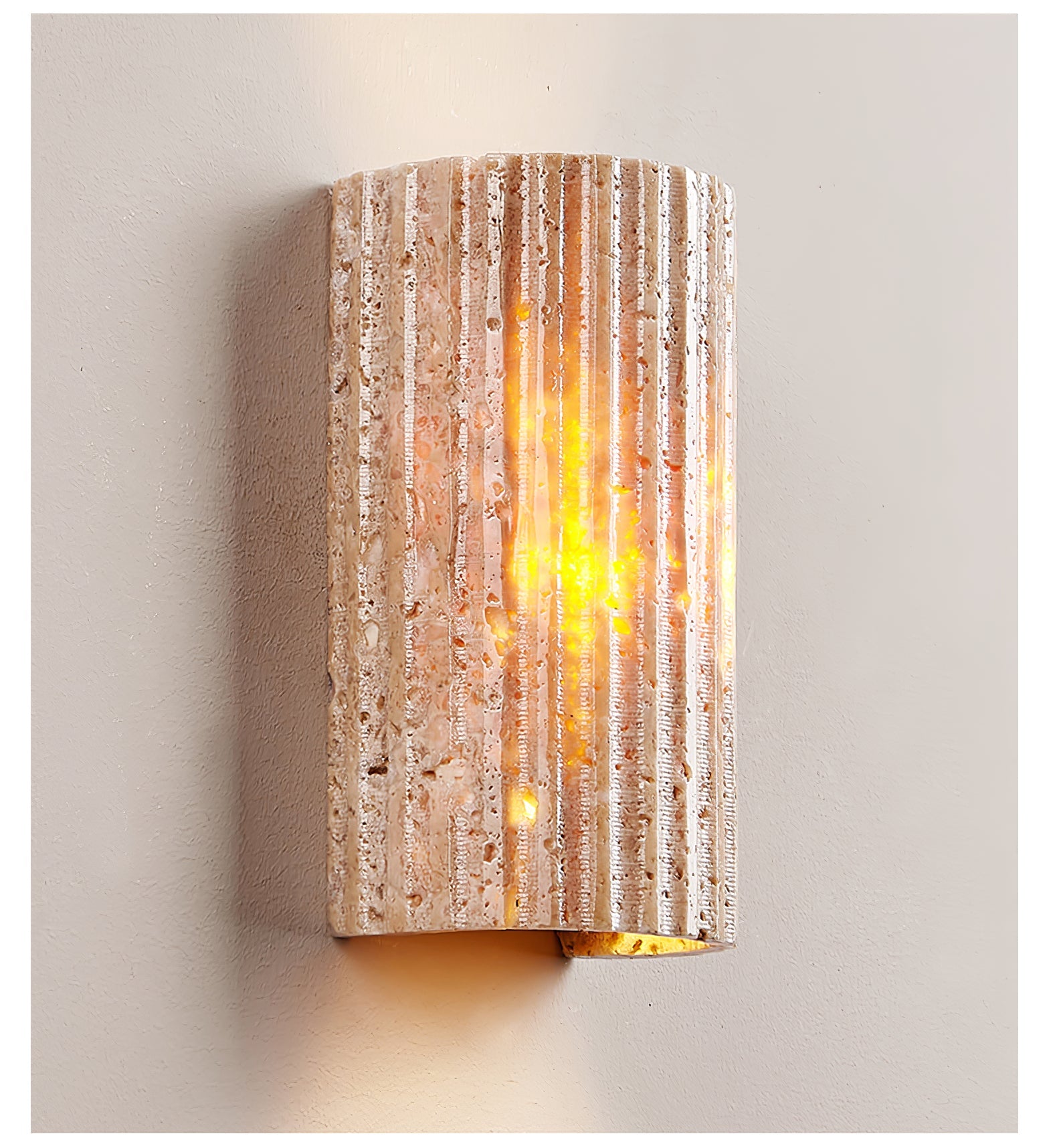 Sysilion Travertine Wall Light - Blowlighting