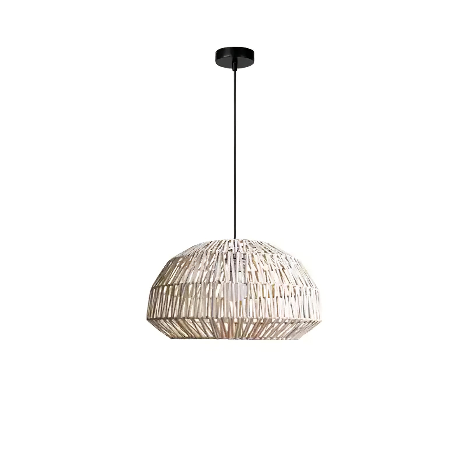 Cucarel Rattan Pendant Light - Blowlighting
