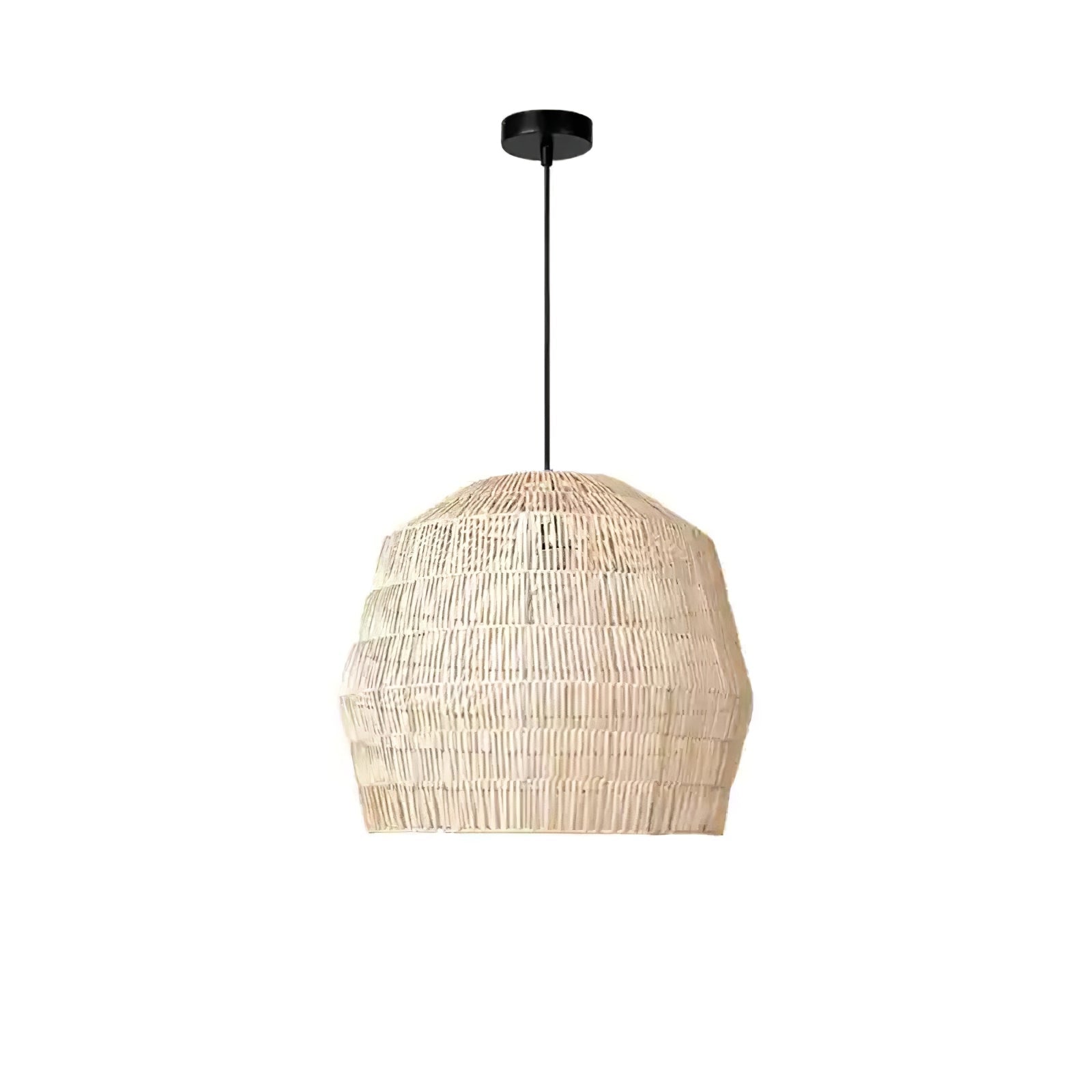 Cucarel Rattan Pendant Light - Blowlighting