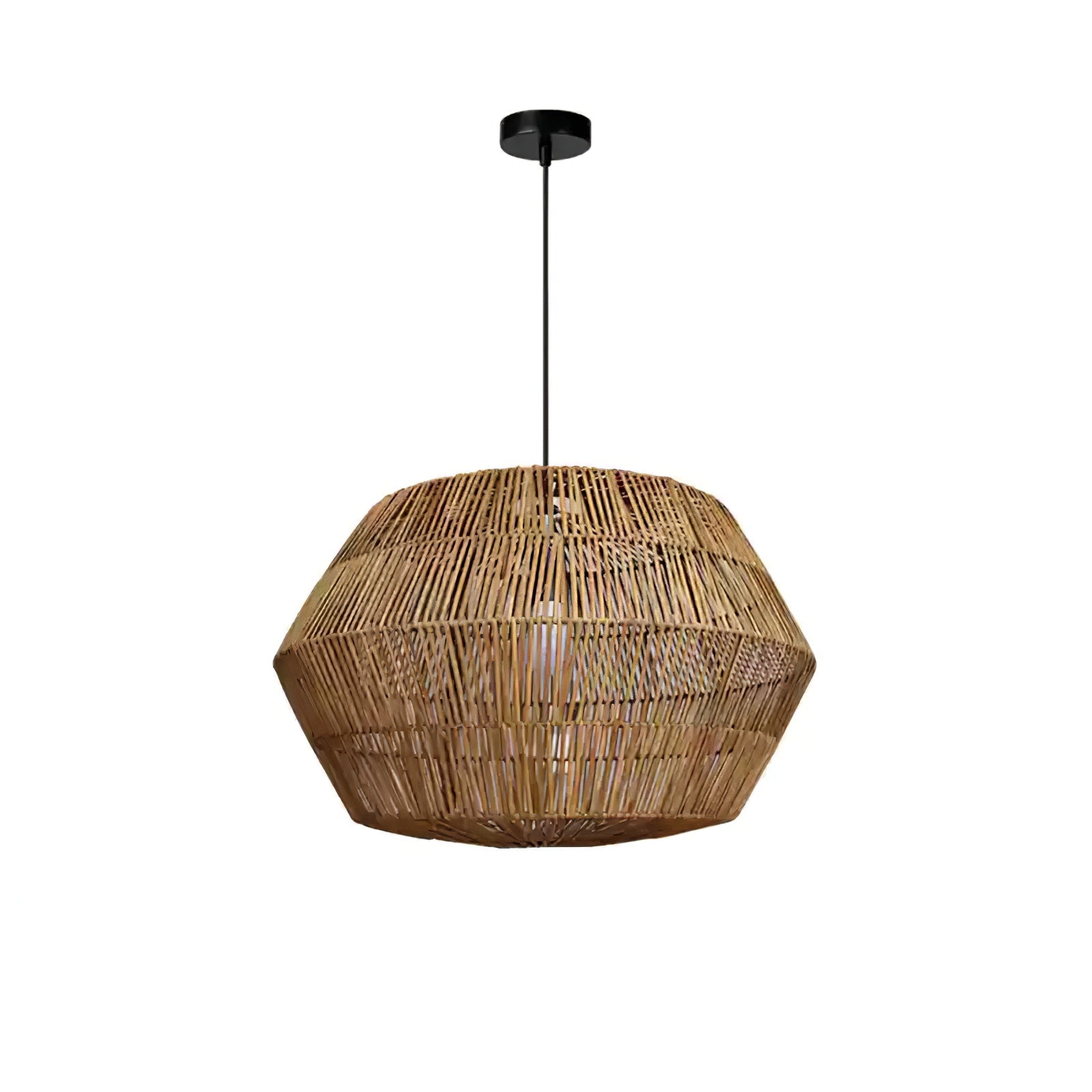 Cucarel Rattan Pendant Light - Blowlighting