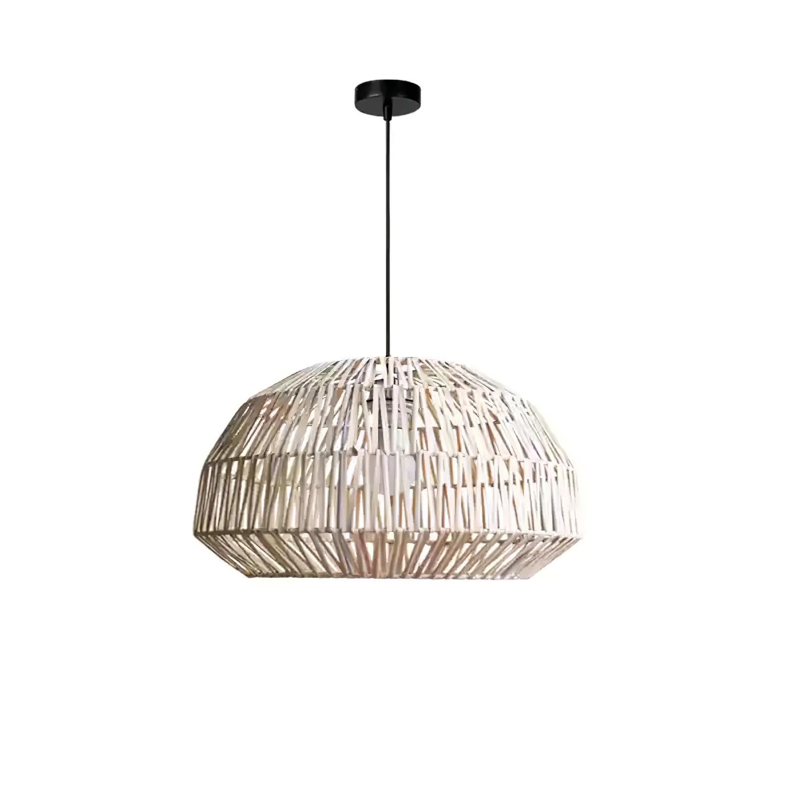Cucarel Rattan Pendant Light - Blowlighting