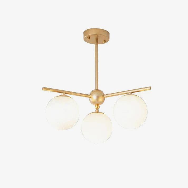 Sphere & Stem Chandelier - Blowlighting