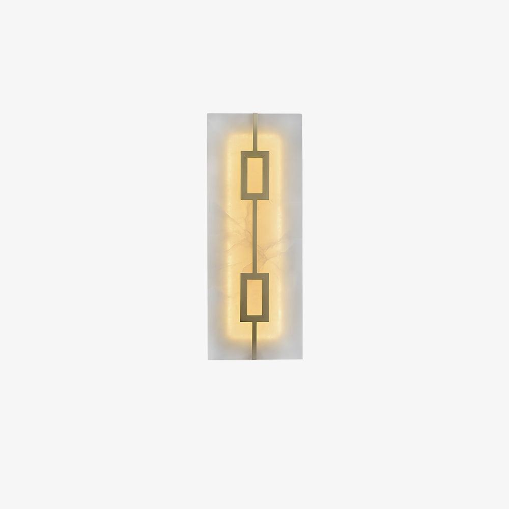 Alvelor Geometric Alabaster Wall Light - Blowlighting