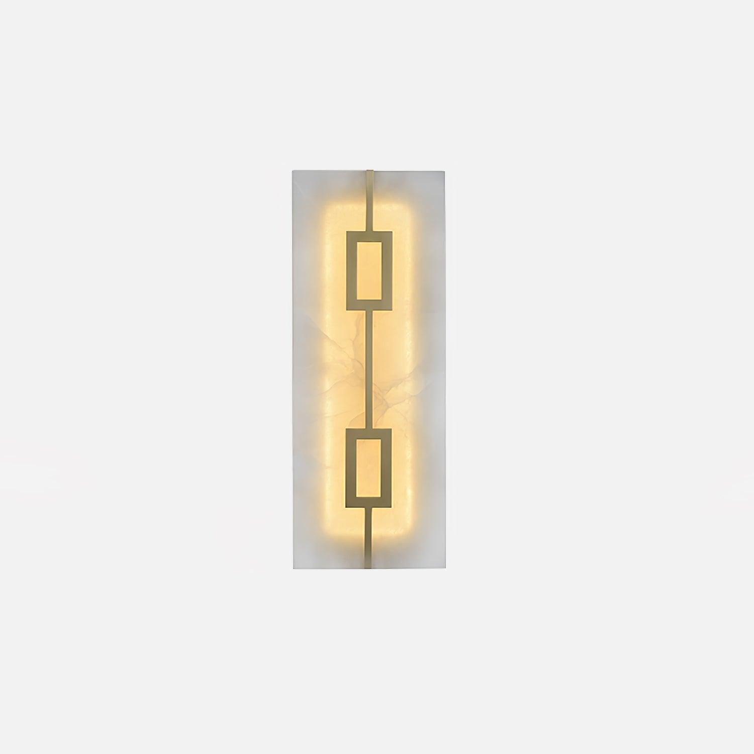 Alvelor Geometric Alabaster Wall Light - Blowlighting