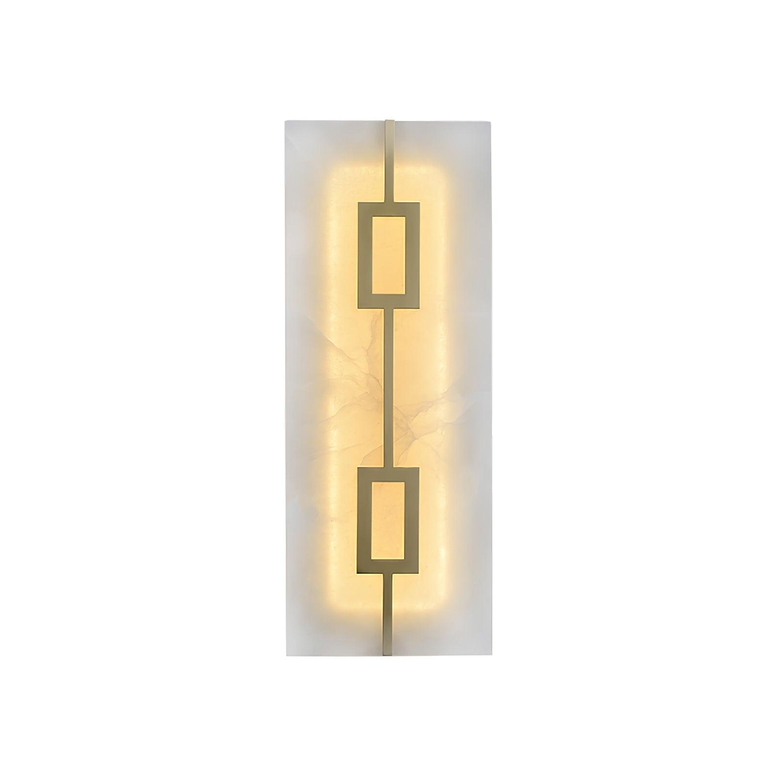 Alvelor Geometric Alabaster Wall Light - Blowlighting