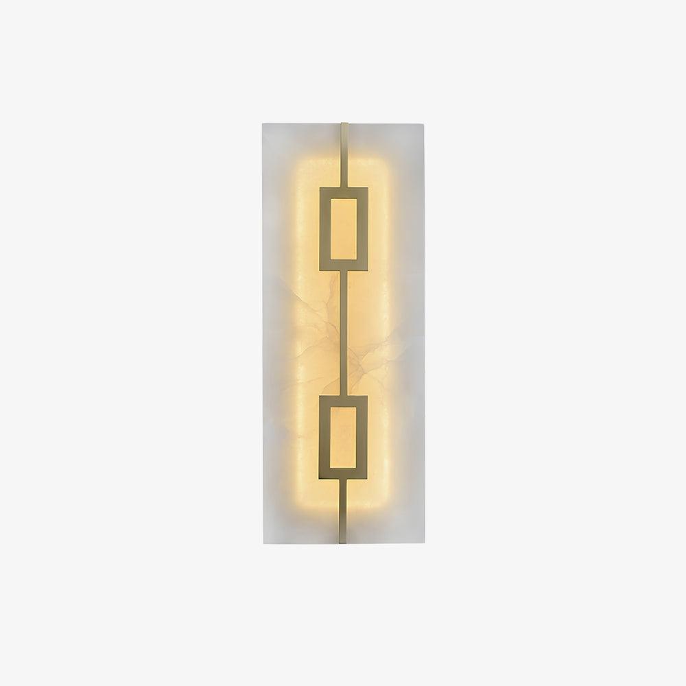 Alvelor Geometric Alabaster Wall Light - Blowlighting