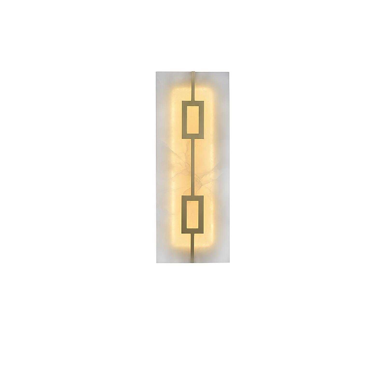Alvelor Geometric Alabaster Wall Light - Blowlighting