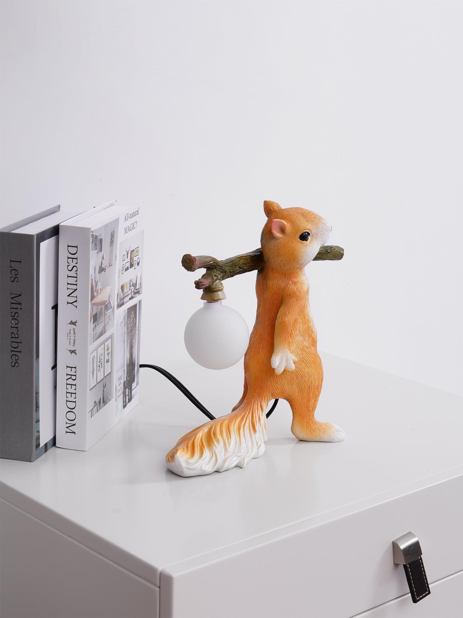 Squirrel Table Lamp - Blowlighting