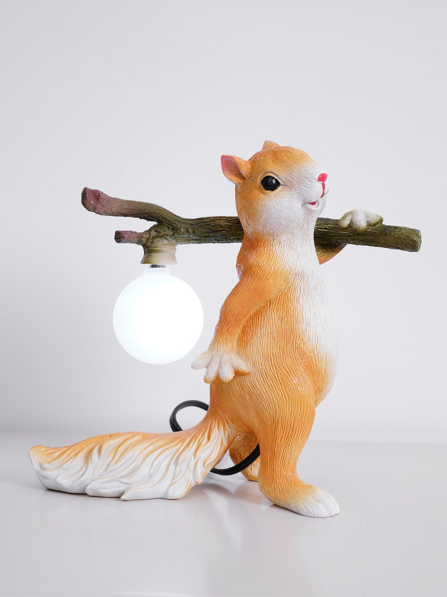 Squirrel Table Lamp - Blowlighting