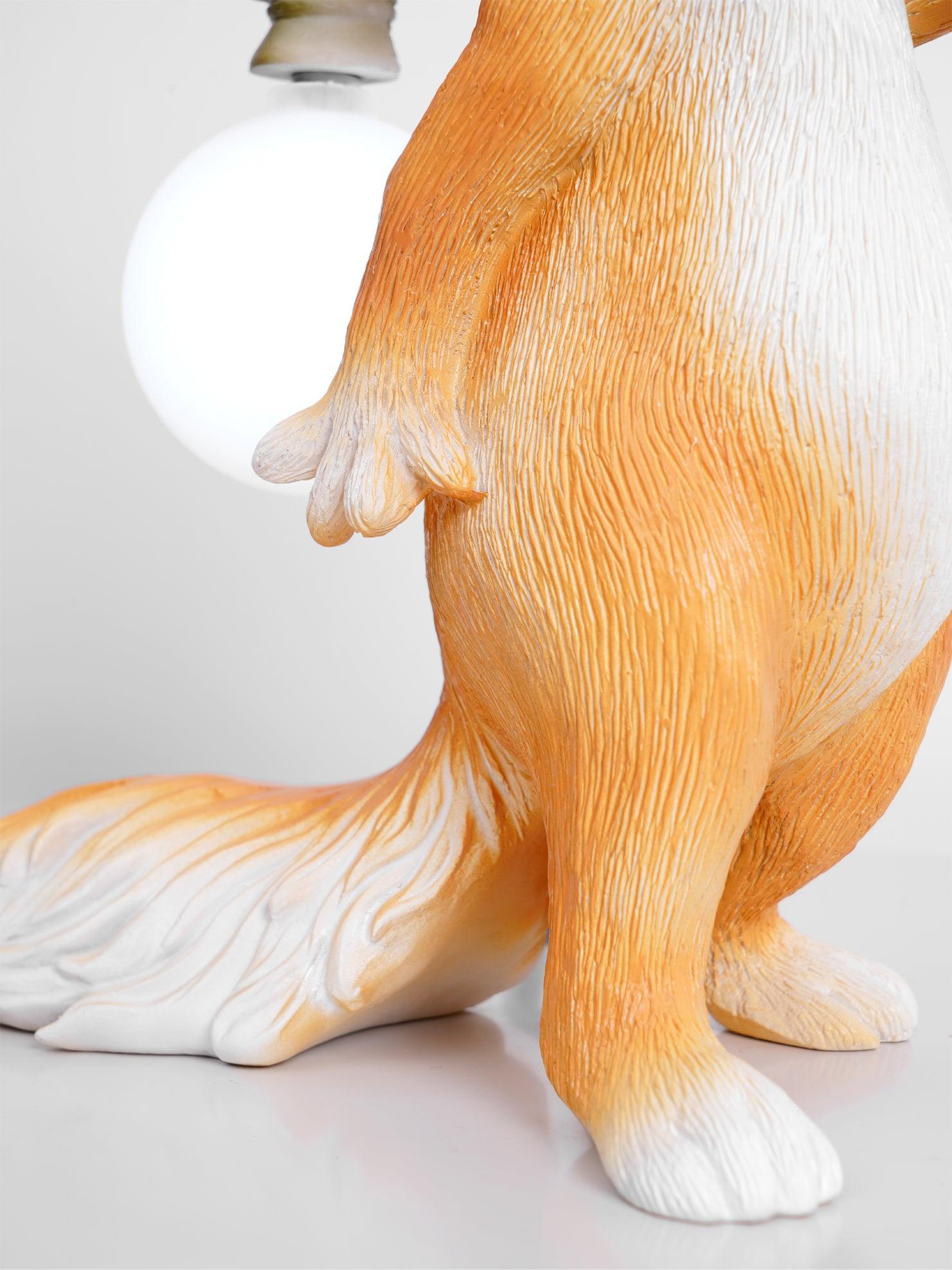 Squirrel Table Lamp - Blowlighting