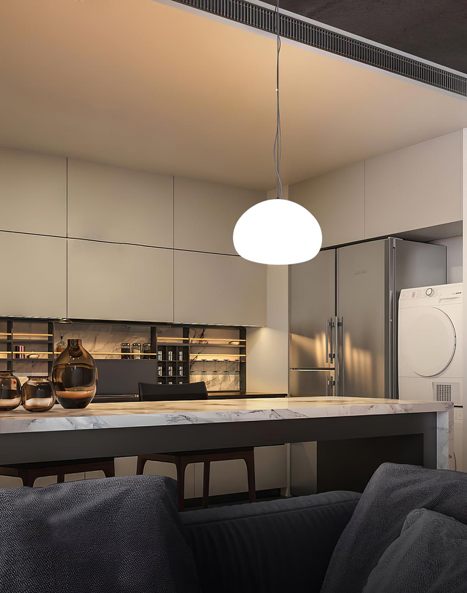 Steamed Bun Pendant Light - Blowlighting