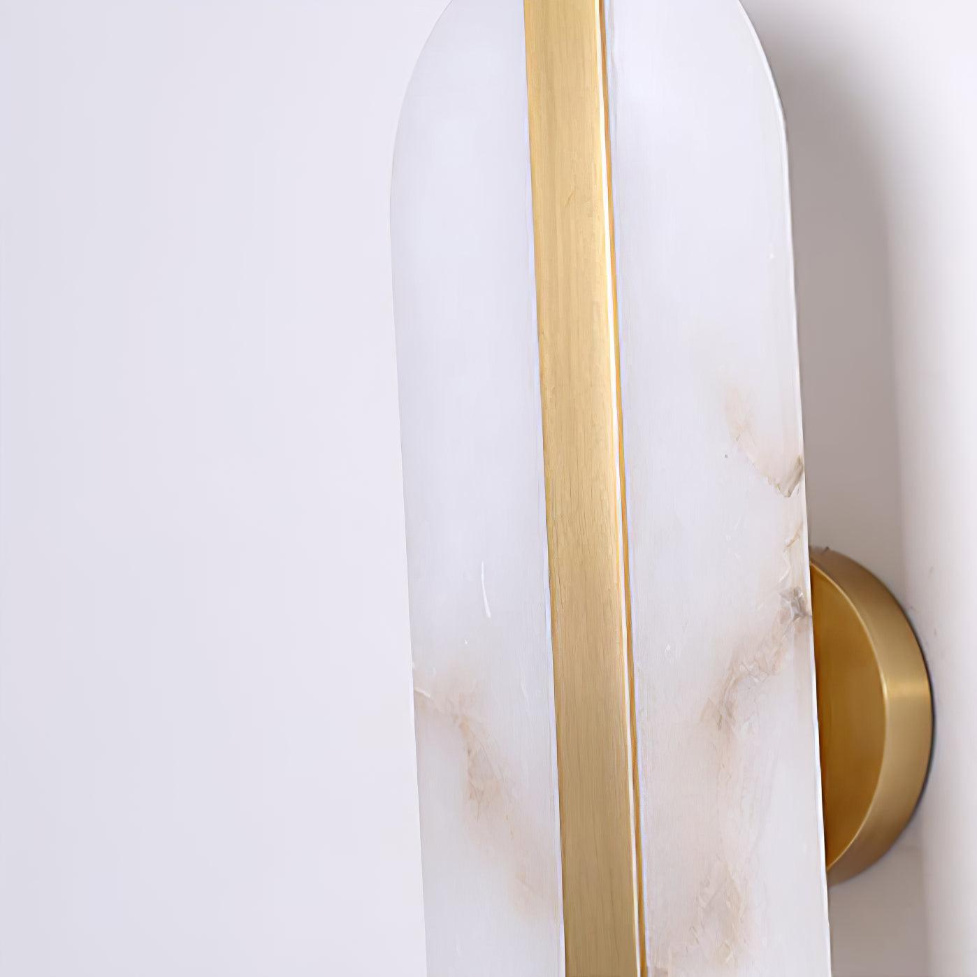 Calura Alabaster Double Light Wall Lamp - Blowlighting