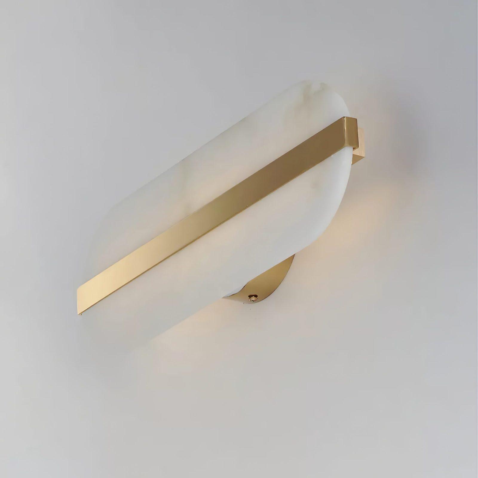 Calura Alabaster Double Light Wall Lamp - Blowlighting
