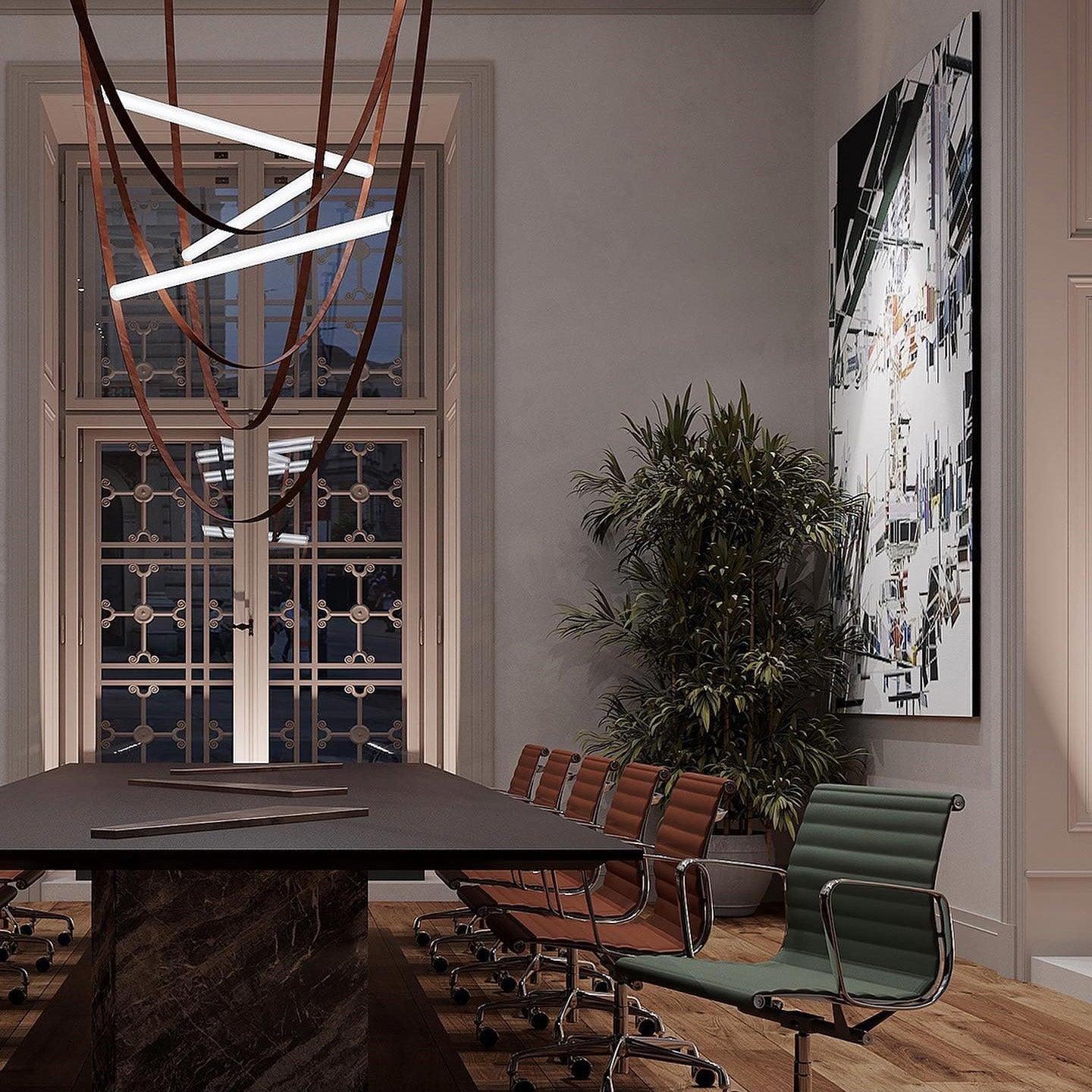 Tracer Belt Pendant Lamp - Blowlighting