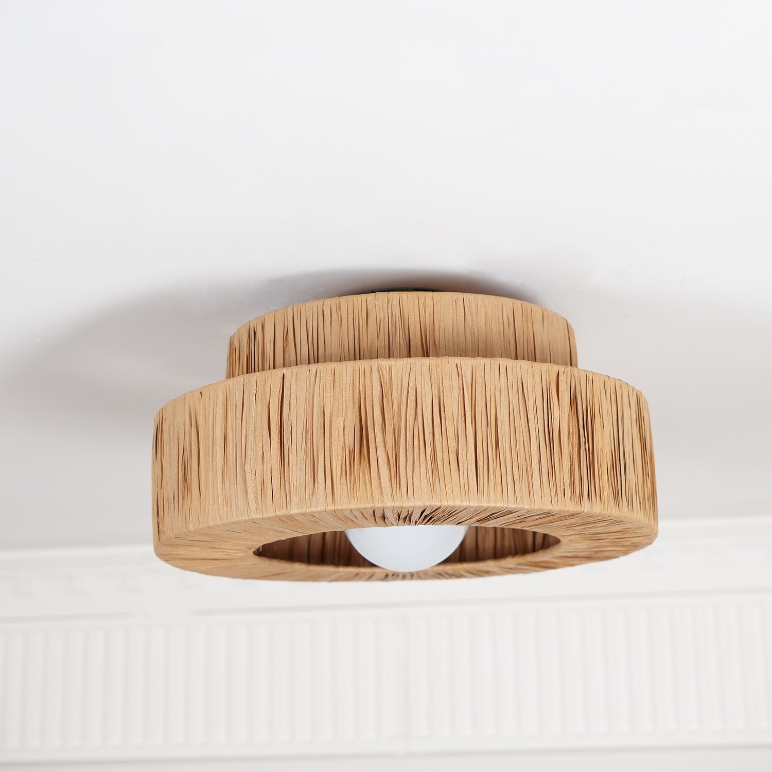 Straw Art Ceiling Lamp - Blowlighting