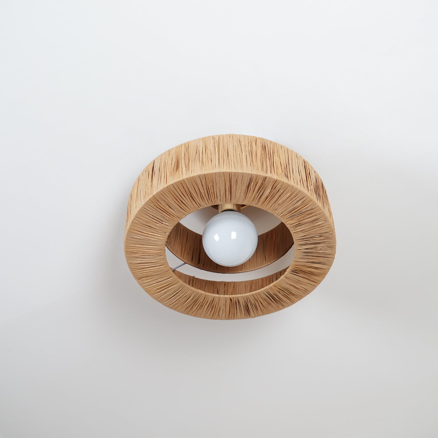 Straw Art Ceiling Lamp - Blowlighting