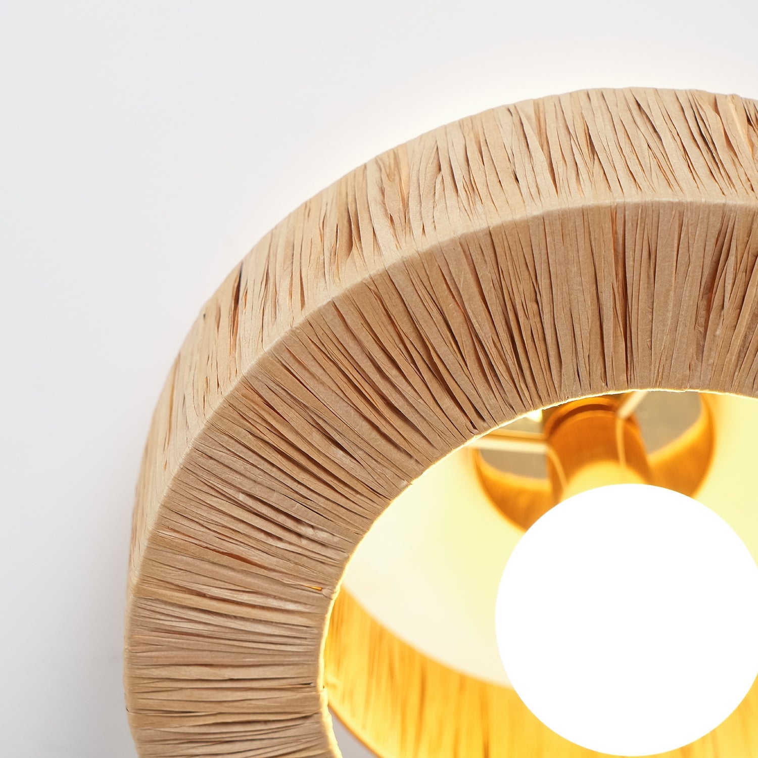 Straw Art Ceiling Lamp - Blowlighting