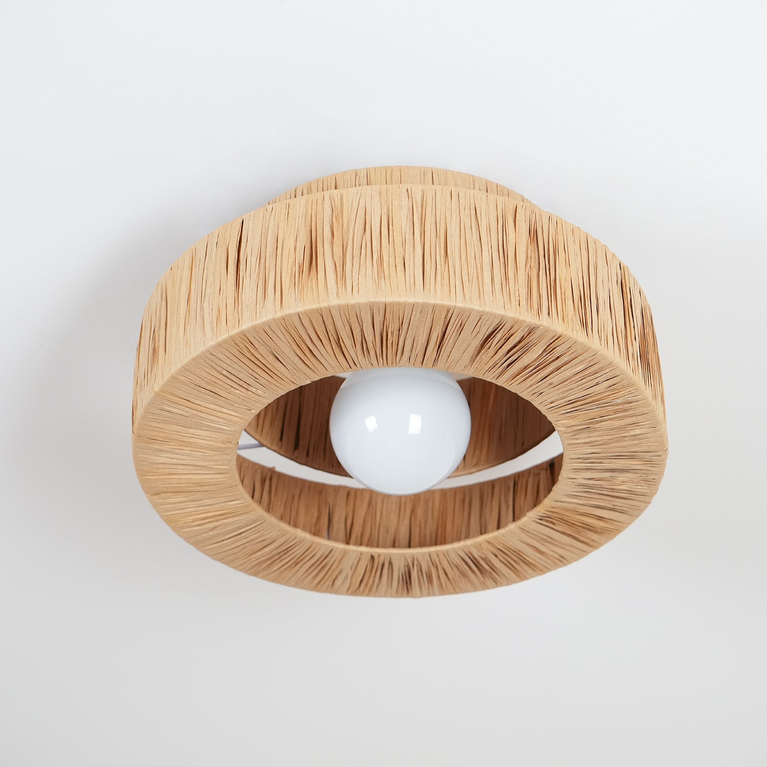 Straw Art Ceiling Lamp - Blowlighting
