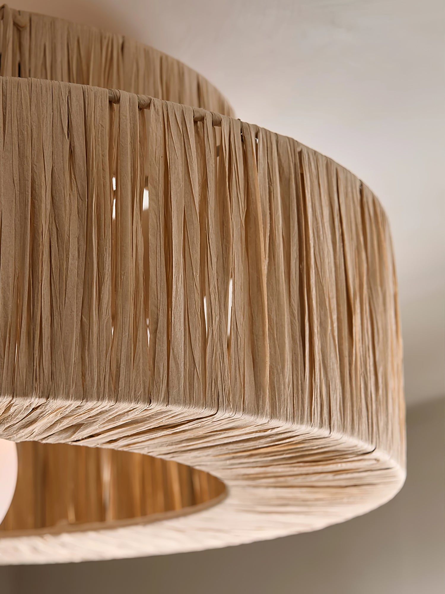 Straw Art Ceiling Lamp - Blowlighting