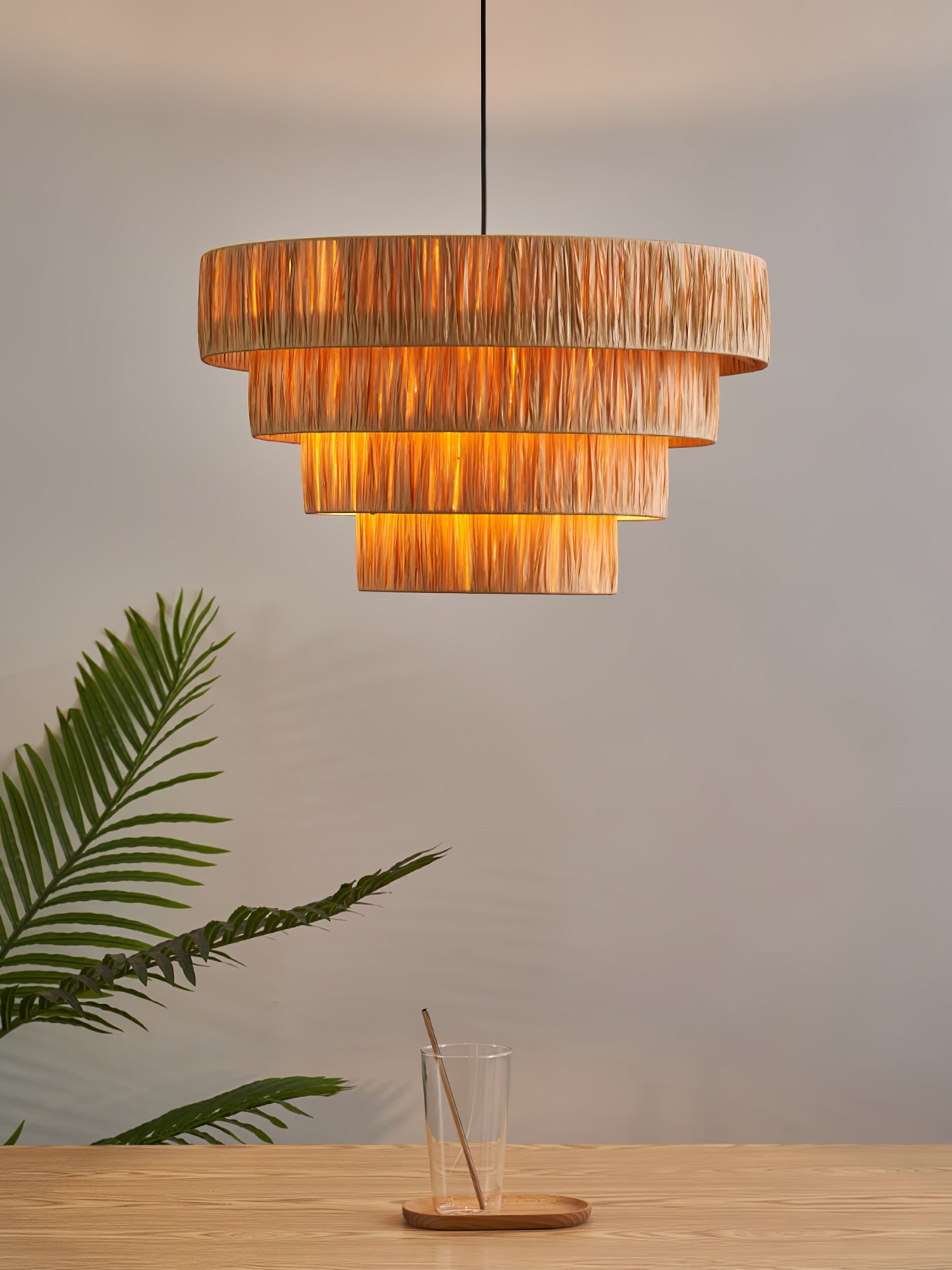 Straw Art Pendant Light - Blowlighting