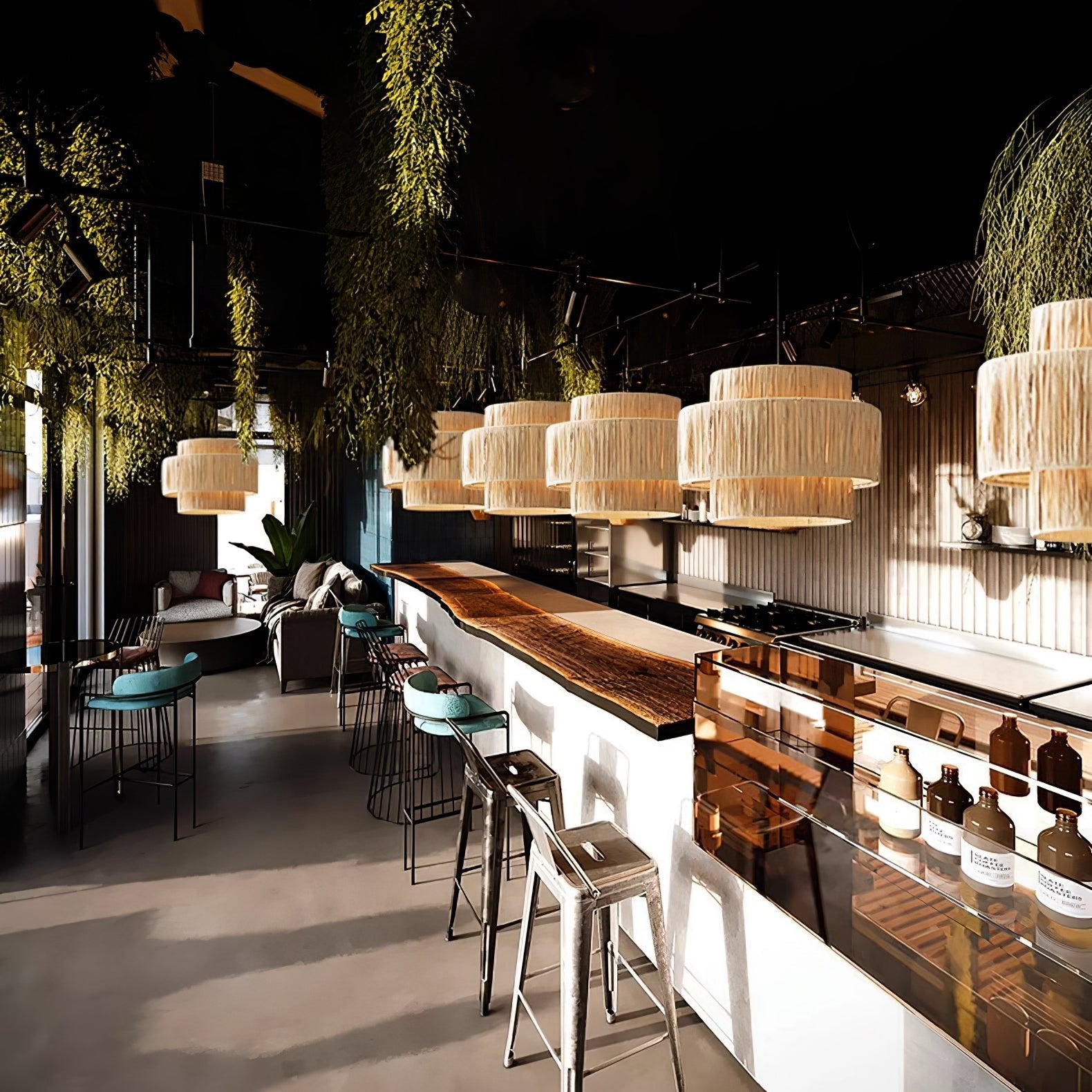 Straw Art Pendant Light - Blowlighting