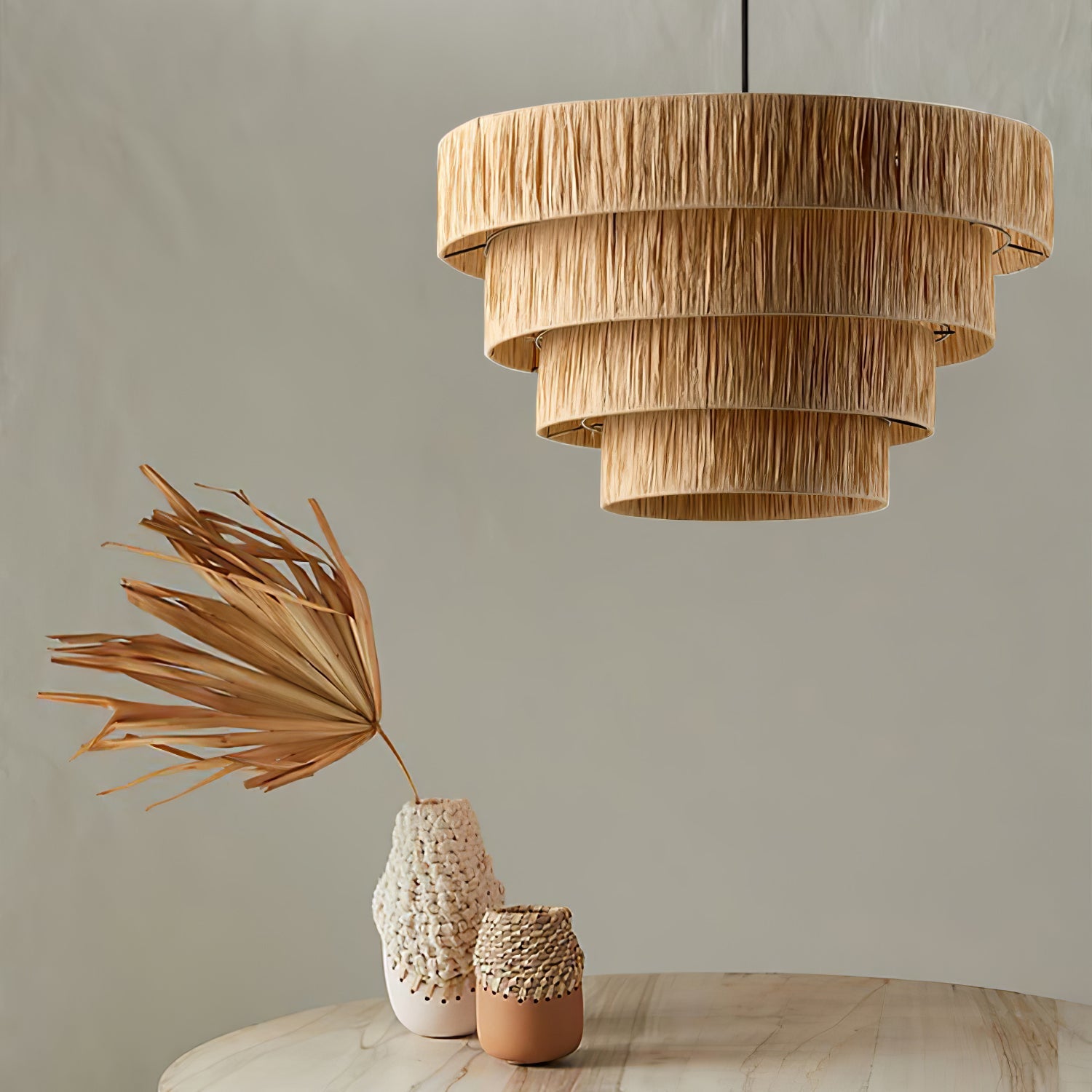 Straw Art Pendant Light - Blowlighting