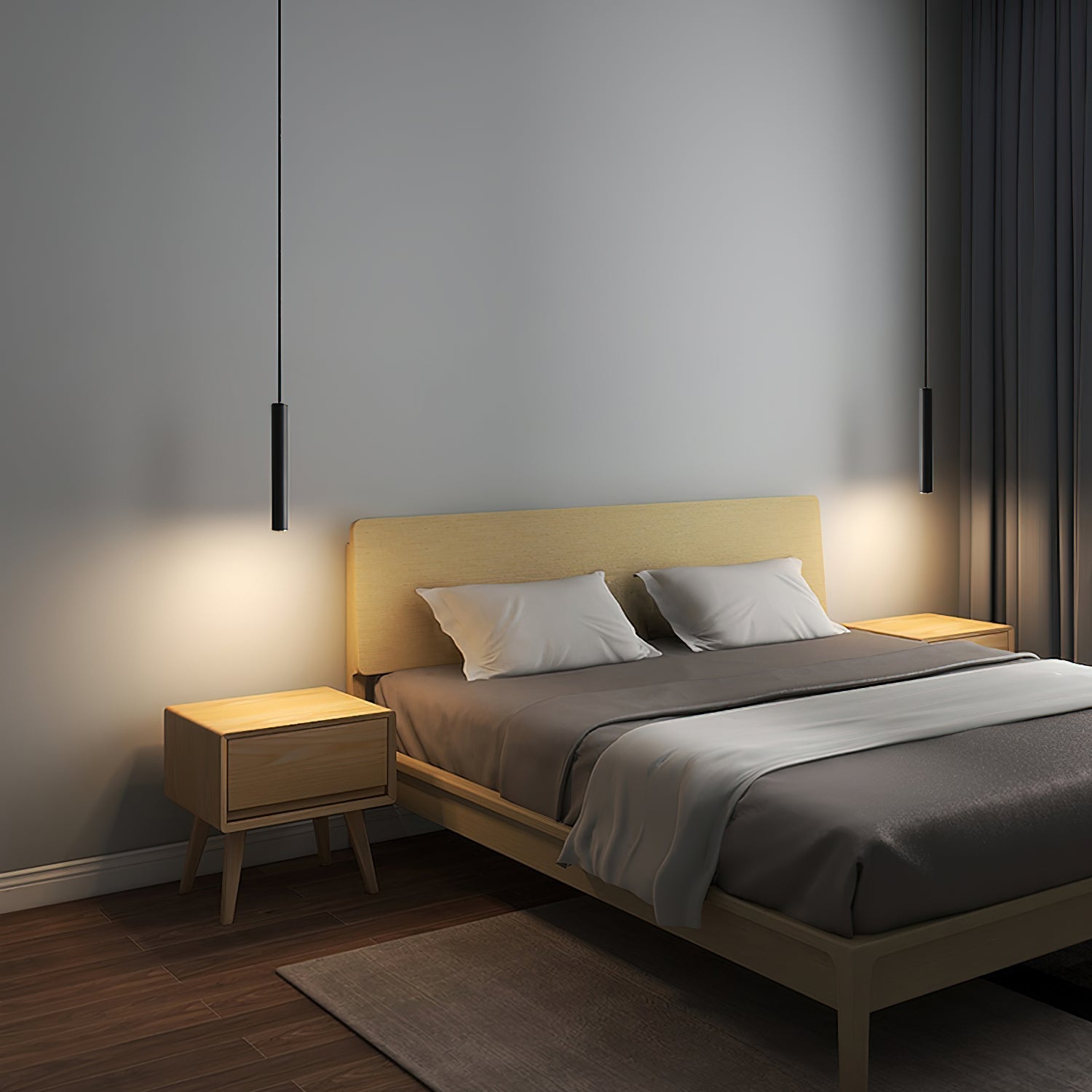 Streamline Cylinder Pendant Lamp - Blowlighting