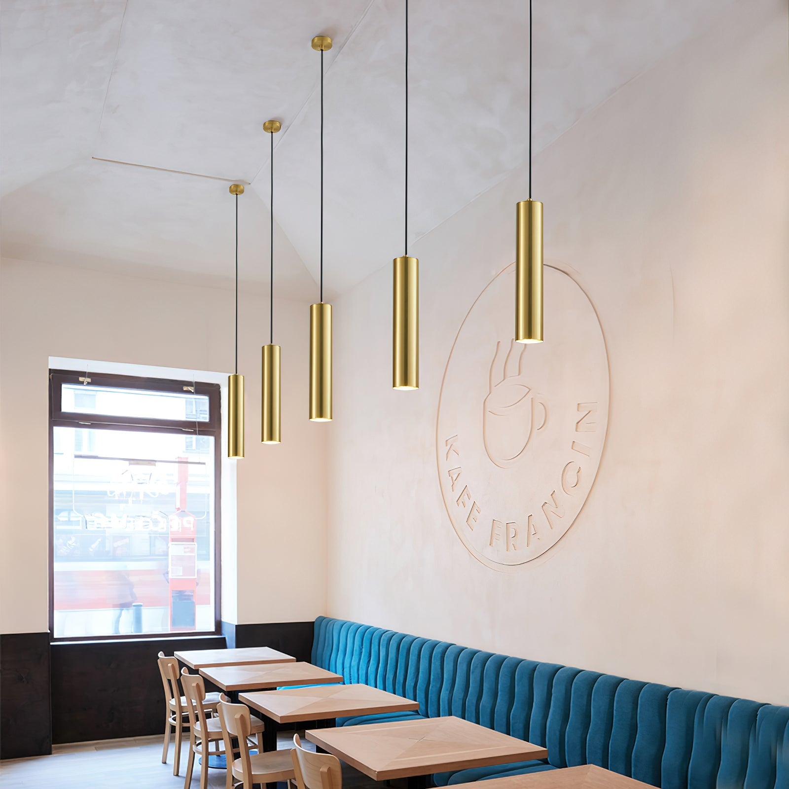 Streamline Cylinder Pendant Lamp - Blowlighting