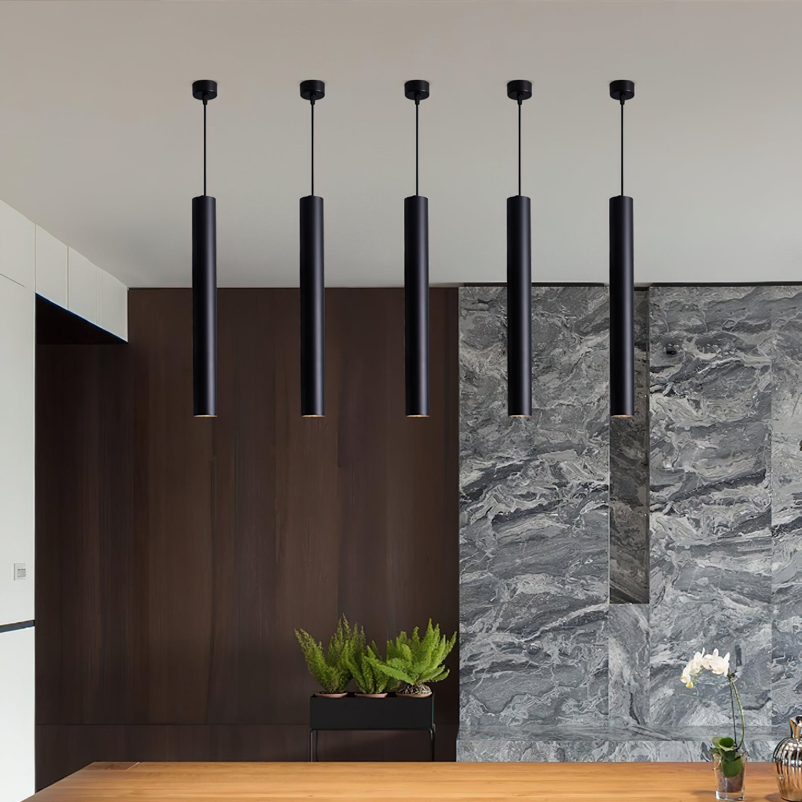 Streamline Cylinder Pendant Lamp - Blowlighting