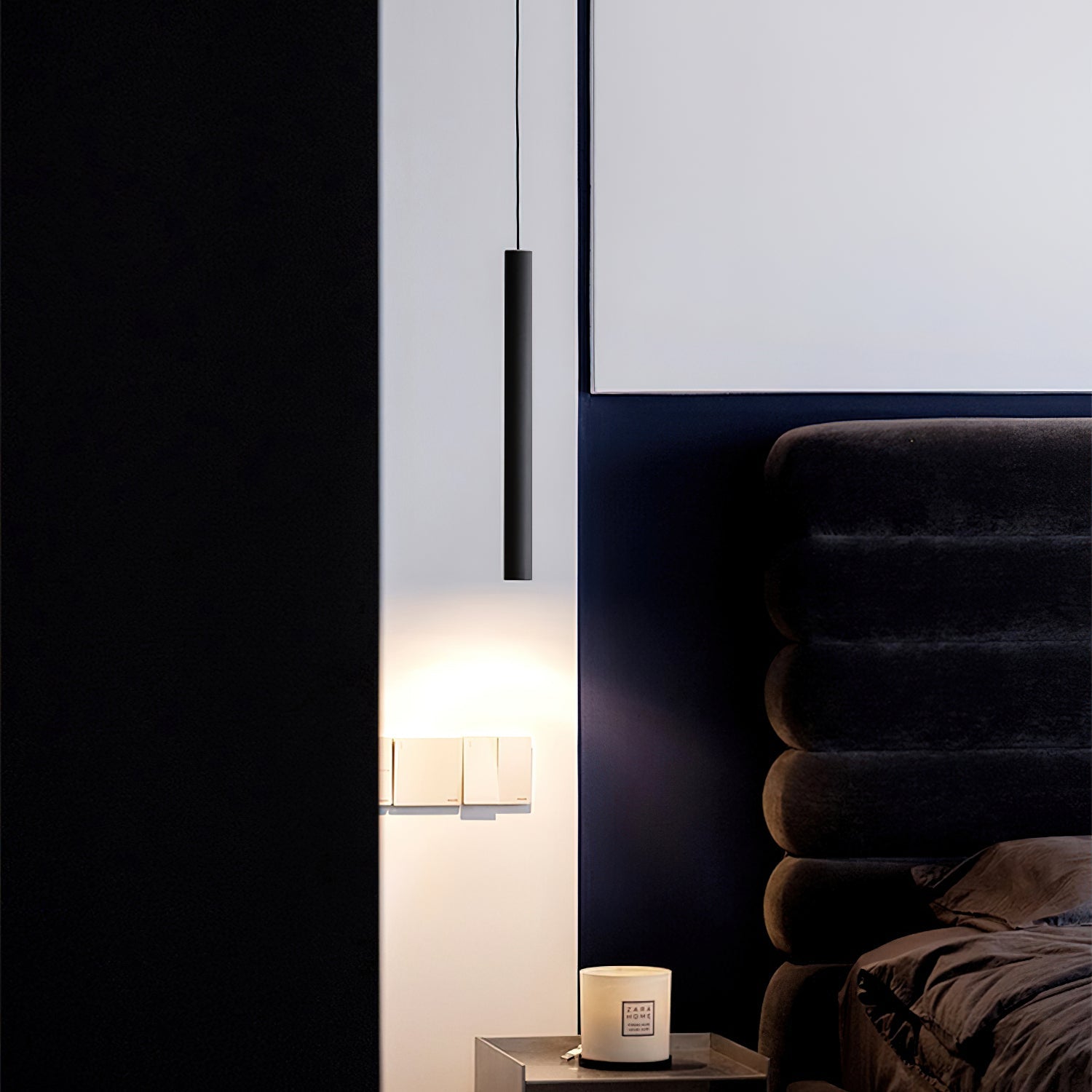 Streamline Cylinder Pendant Lamp - Blowlighting