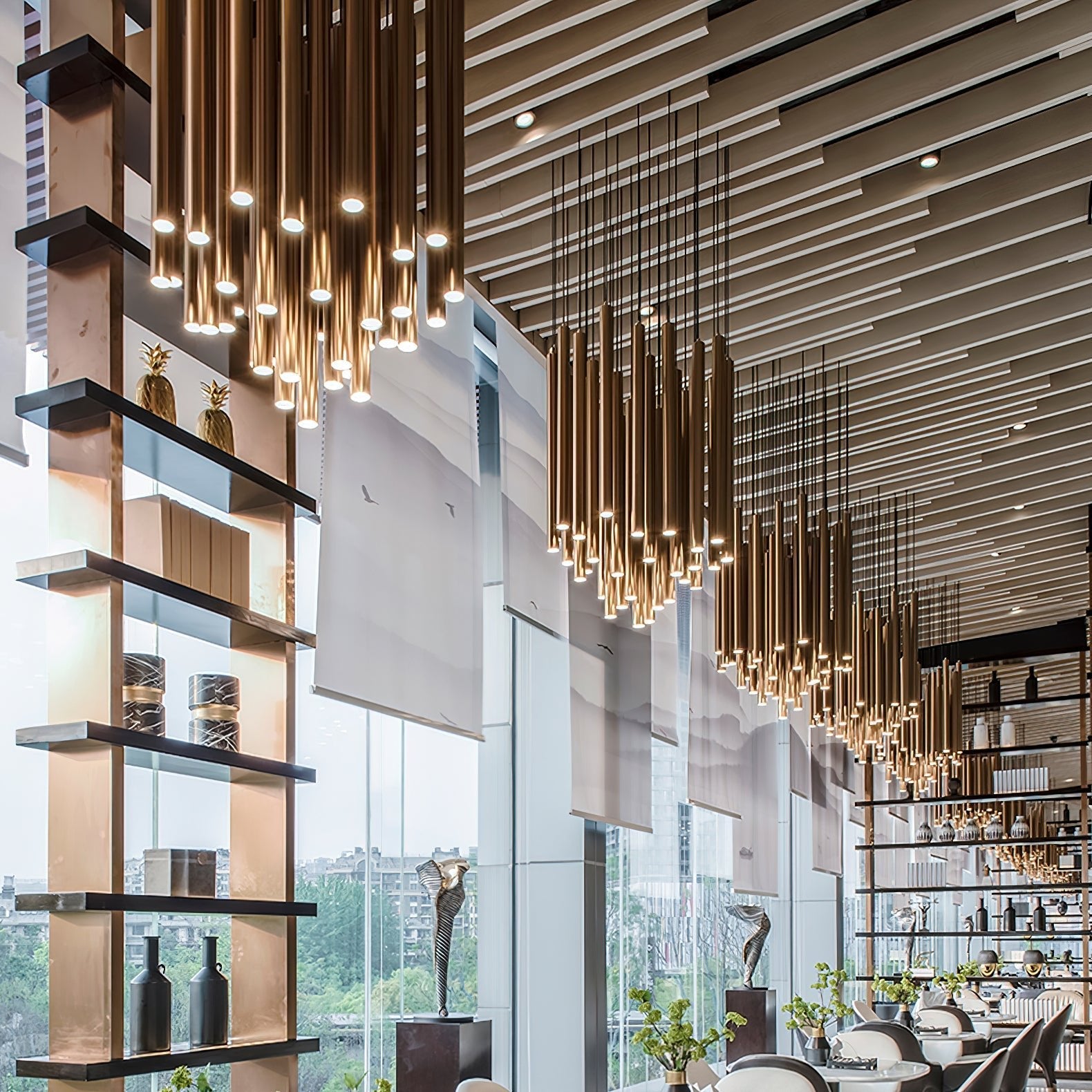 Streamline Cylinder Pendant Lamp - Blowlighting